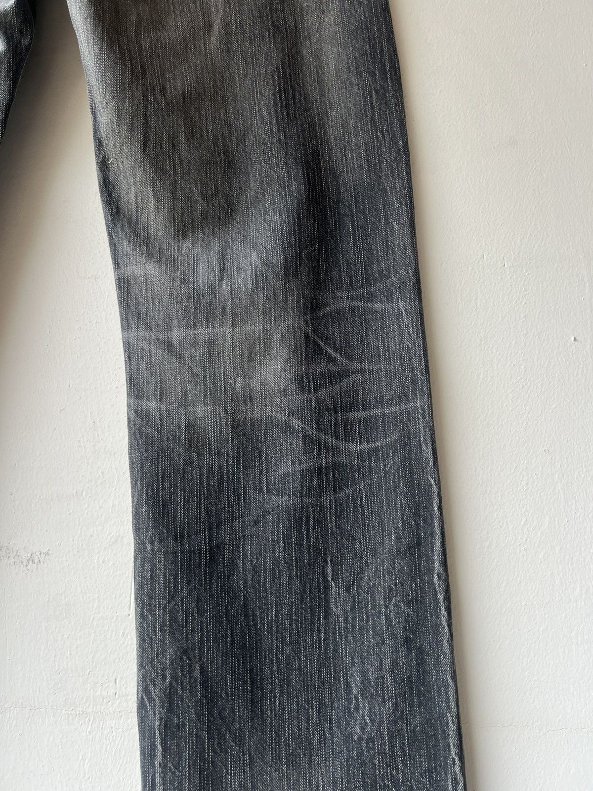 Edwin Vintage Y2K 2000s Edwin Fade Black Denim Loose Jeans Size US 31 - 22 Thumbnail