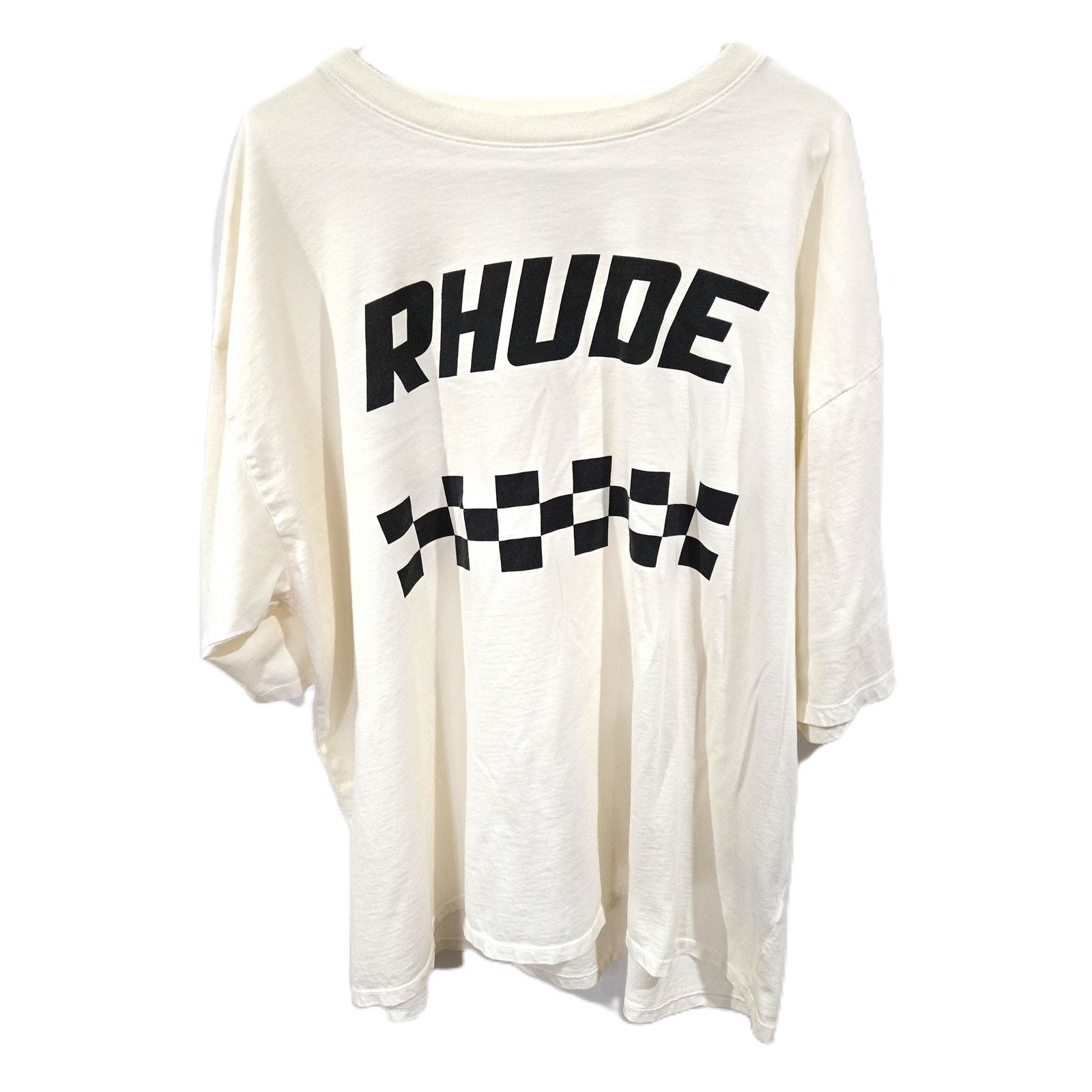 Rhude Rhude Size 2XL Men's Off White Off Road Graphic Tee Size US XXL / EU 58 / 5 - 1 Thumbnail