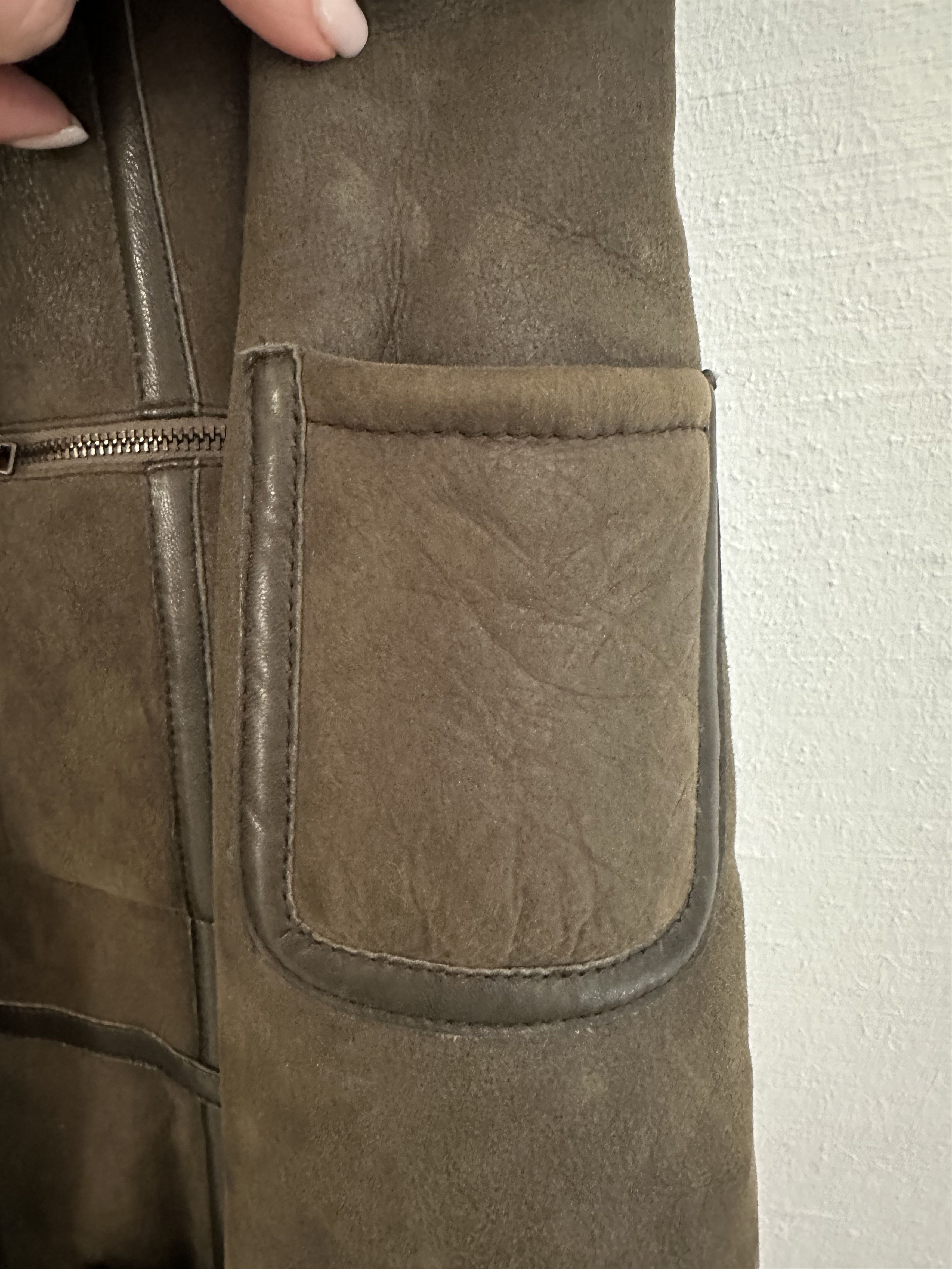 Jil Sander Jil Sander Navy Shearling Aviator olive Size S / US 4 / IT 40 - 9 Thumbnail