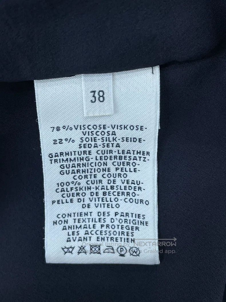 Hermes Hermes Black Tie-Dyed Irregular Hem Long Skirt, Elegant Si Size 25" / US 0 / IT 36 - 4 Thumbnail
