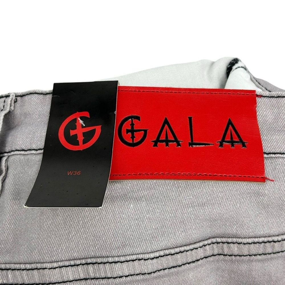 Other Gala Jeans NWT $180 Doberman Dog Graphic Gothic Streetwear Size US 36 / EU 52 - 13 Thumbnail