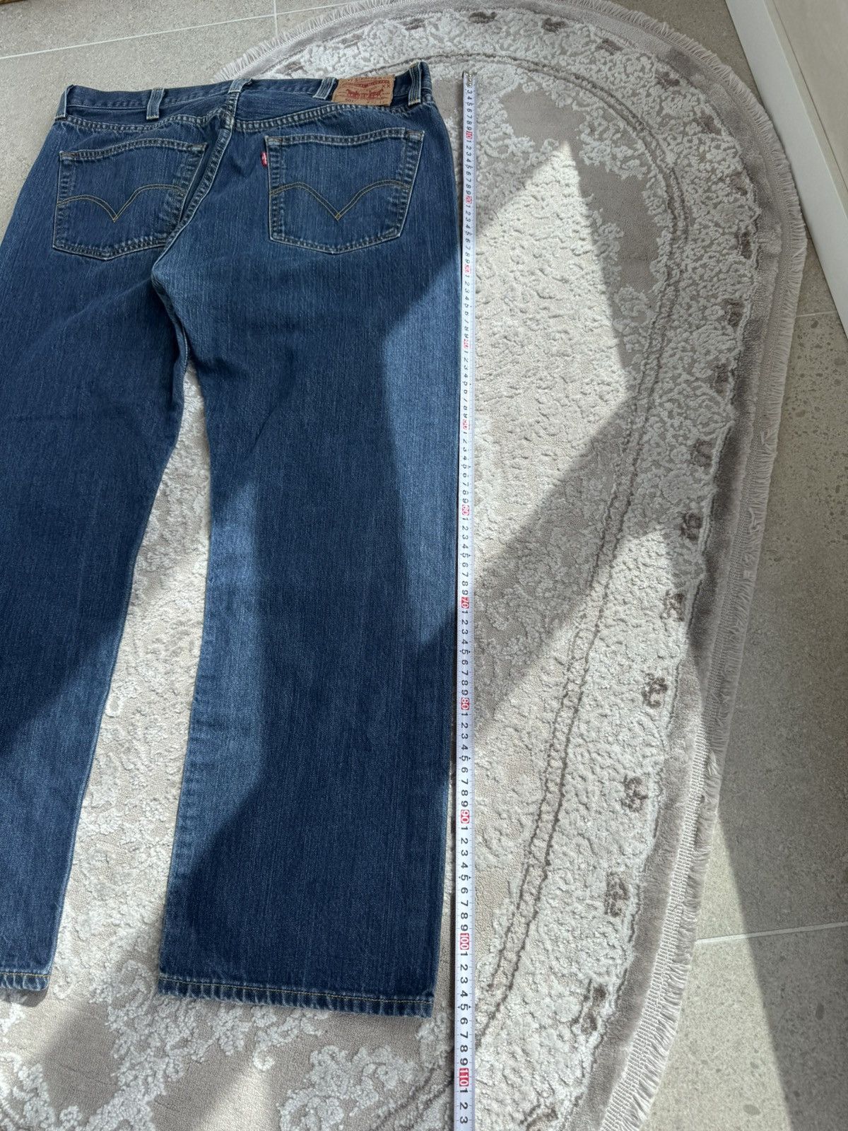 Levi's Levi's 501 Original Straight Fit Jeans – Classic Indigo Wash Size US 40 / EU 56 - 2 Thumbnail