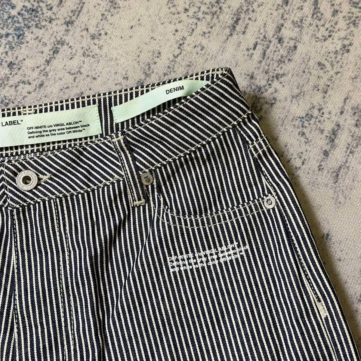 Off-White × Virgil Abloh OFF WHITE DENIM PANTS Size US 26 / EU 42 - 3 Thumbnail