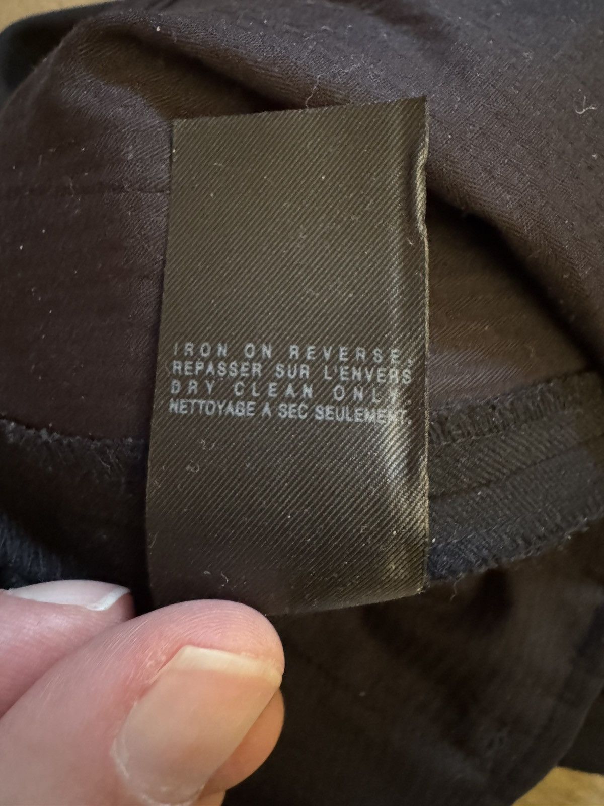 Allsaints Allsaints Black 100% Wool Trousers Size US 36 / EU 52 - 9 Thumbnail