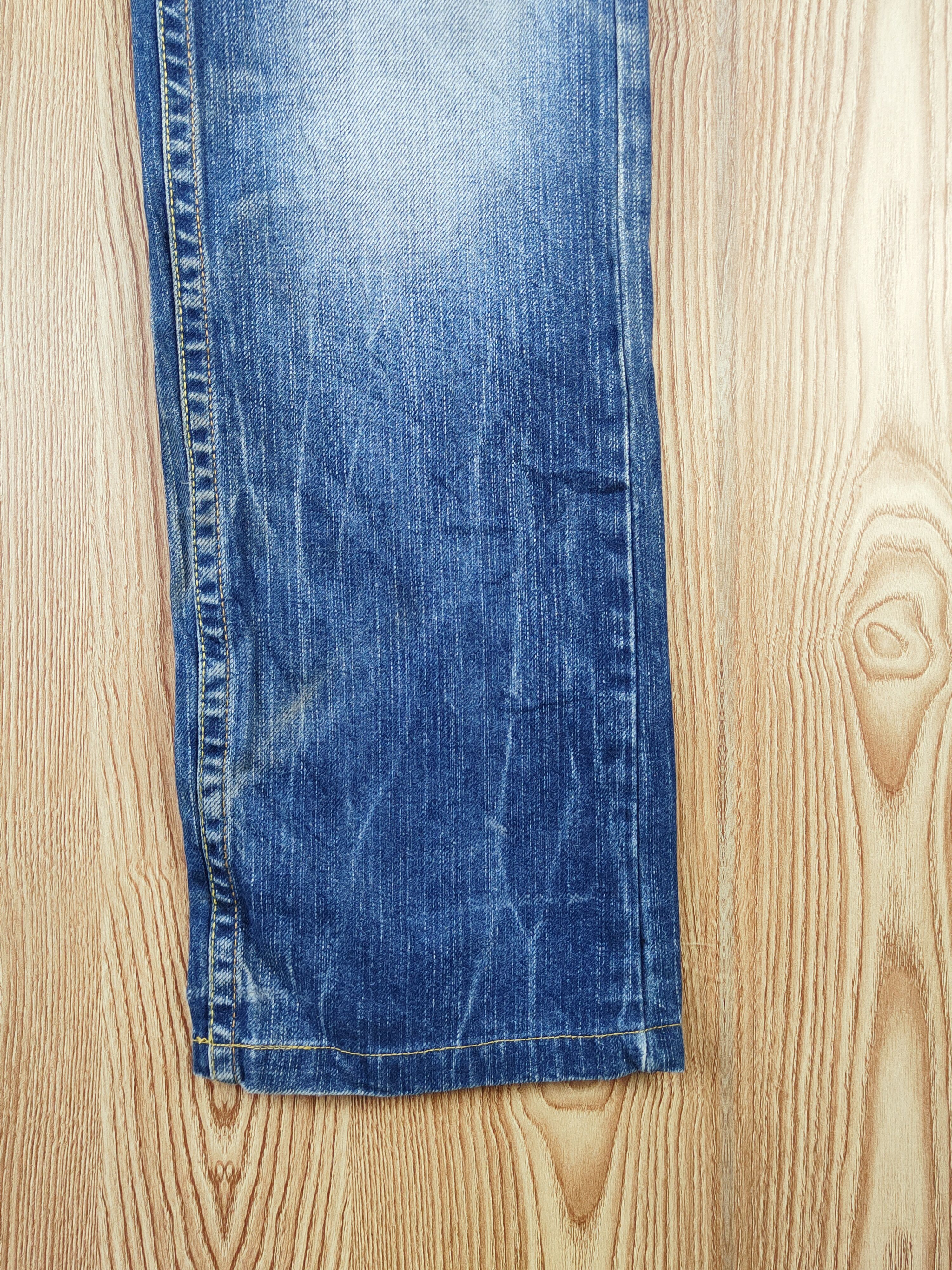 Japanese Brand Redpepper Blue Distressed Ripped Jeans #S2698 Size 31" - 8 Thumbnail