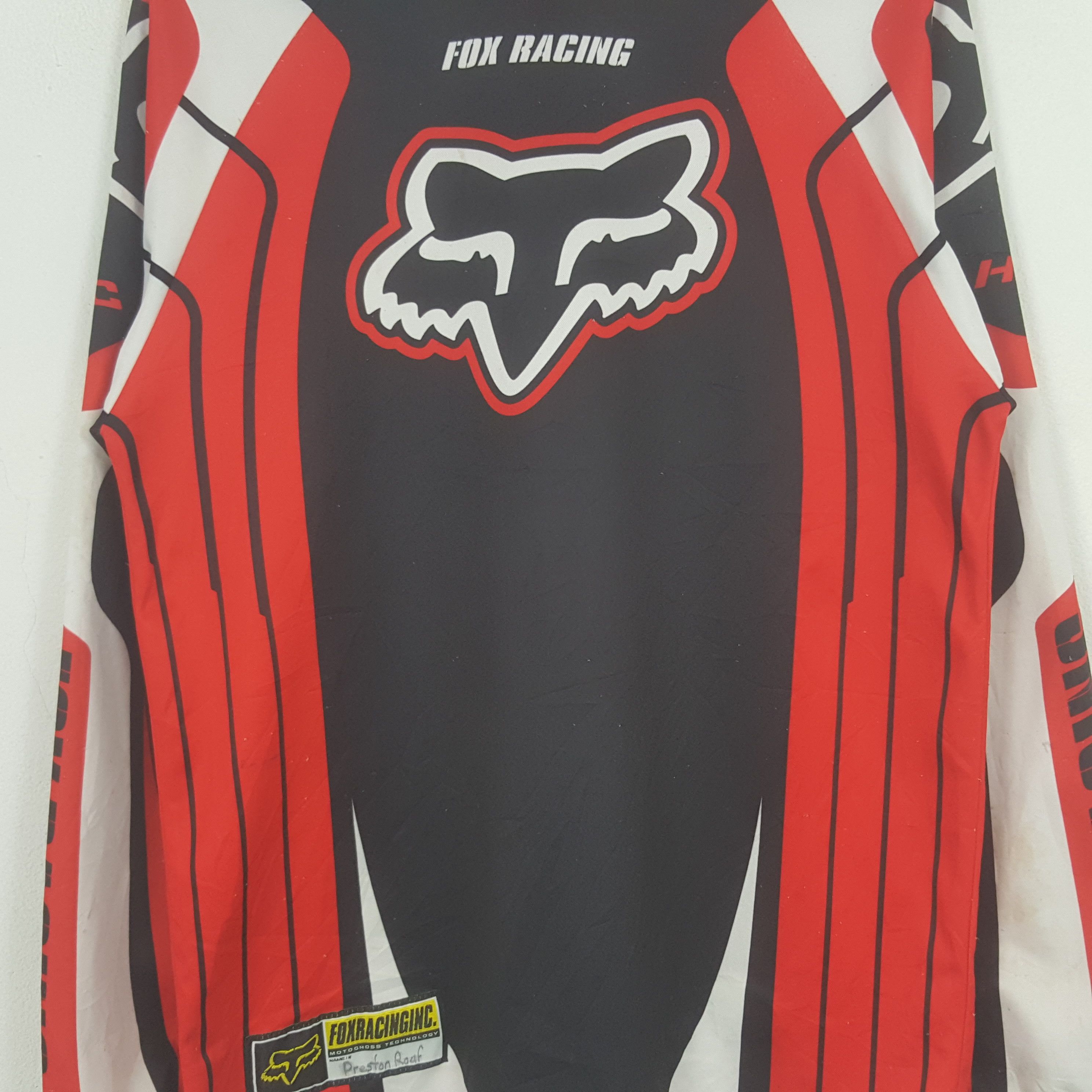 Fox Racing Vintage Fox Racing Extreme Motorsports Jersey Tshirt C299N74 Size US M / EU 48-50 / 2 - 2 Thumbnail