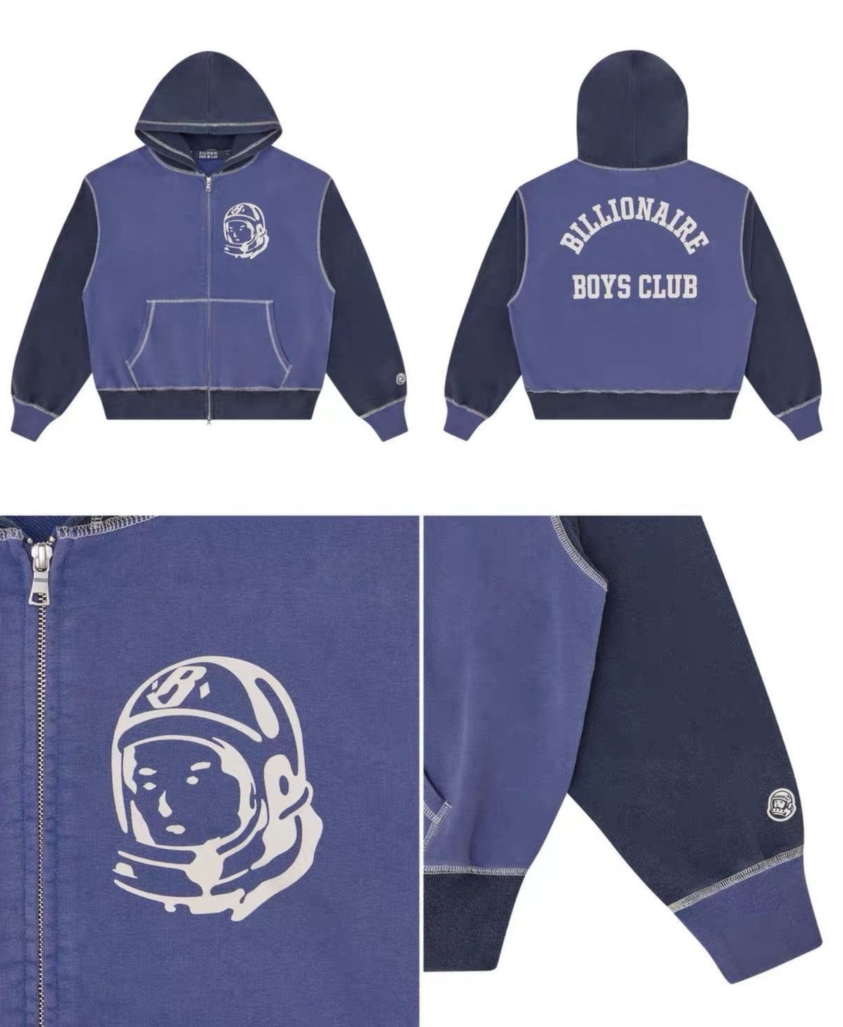 Billionaire Boys Club American Vintage Zip-Up Hoodie Billionaire Boys Club Size US M / EU 48-50 / 2 - 2 Thumbnail