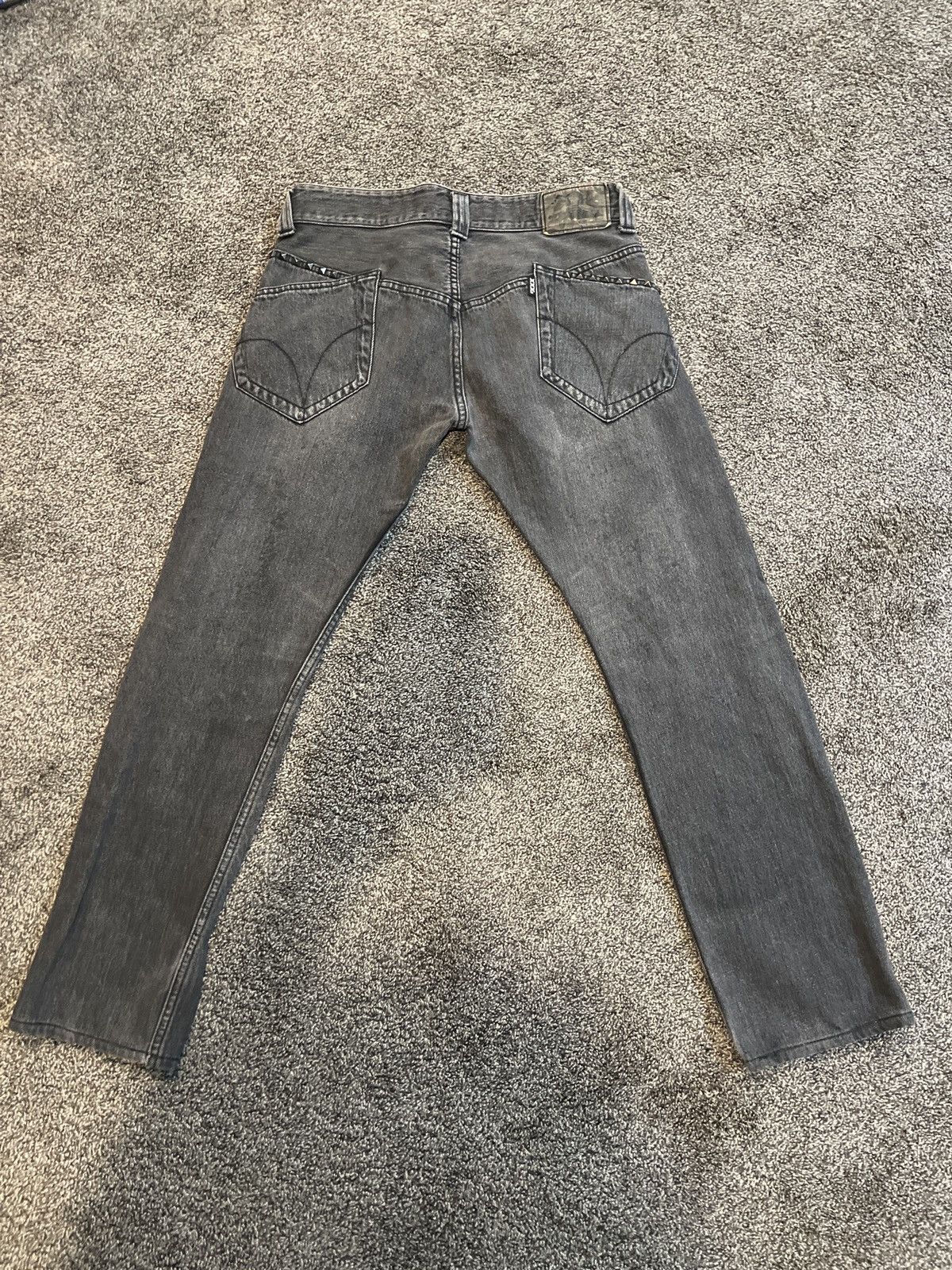 Hysteric Glamour 90’s hysteric galmor studded denim Size US 30 / EU 46 - 2 Thumbnail