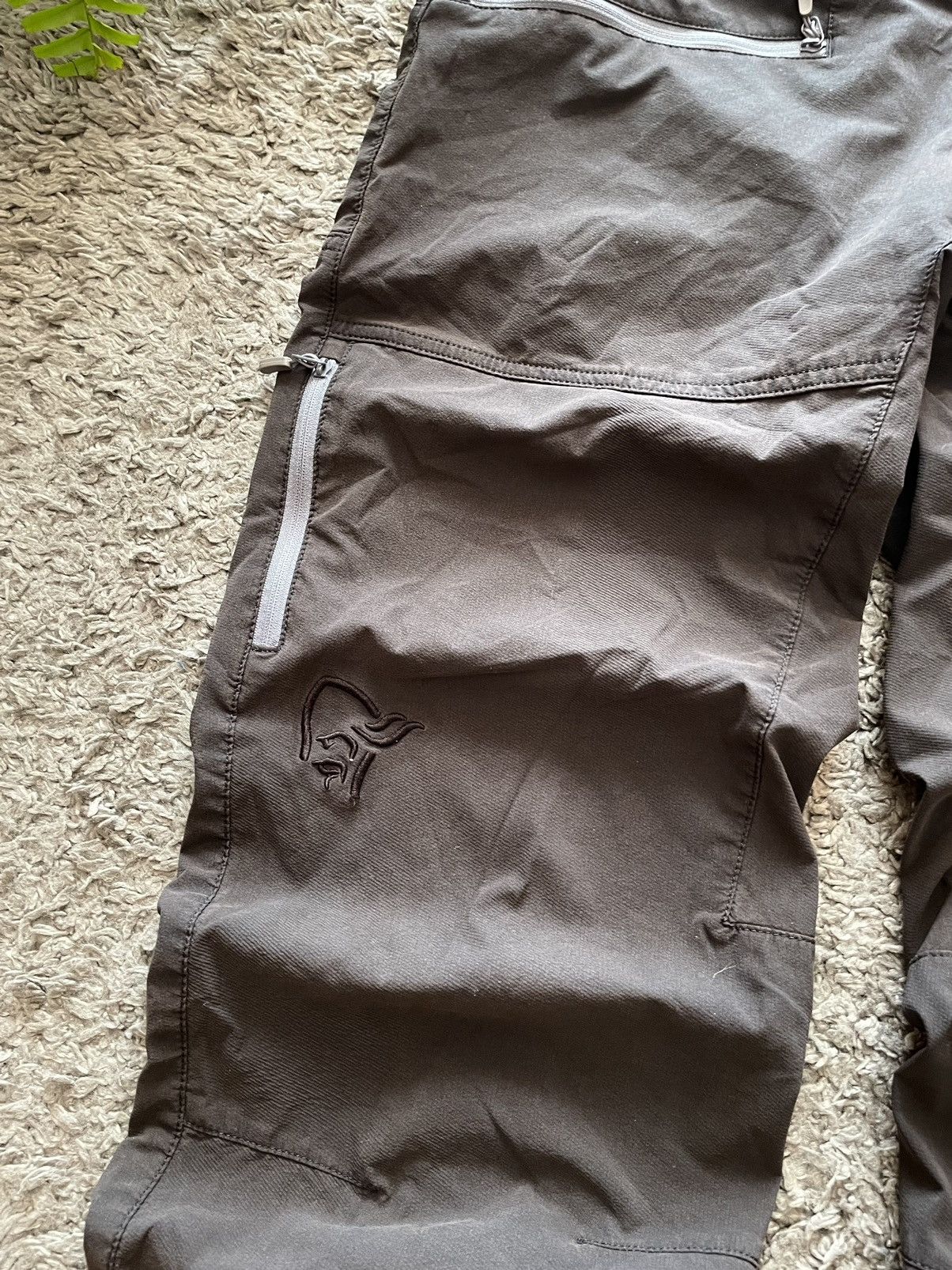 Norrona Pants Gorpcore Outdoor Streetwear Logo Rare