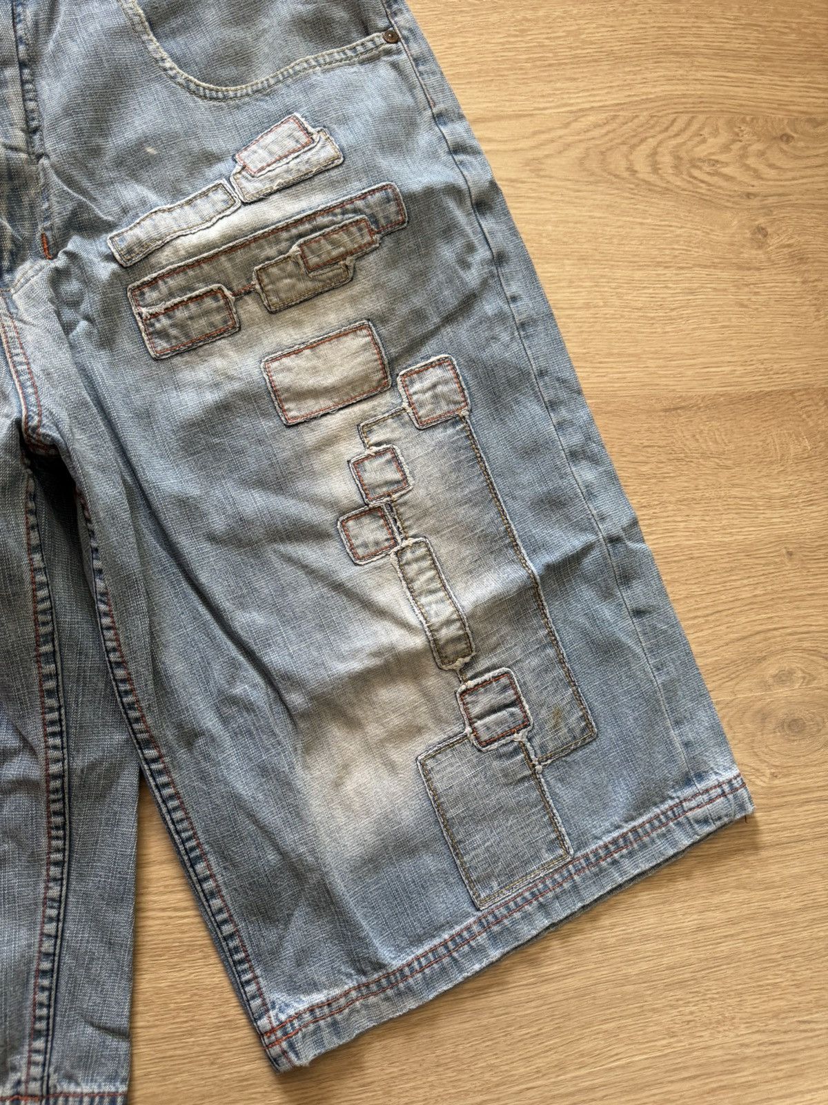 Pepe Jeans Vintage 00’s Pepe Jeans Baggy y2k Baggy denim Hip-Hop Shorts Size US 36 / EU 52 - 4 Thumbnail