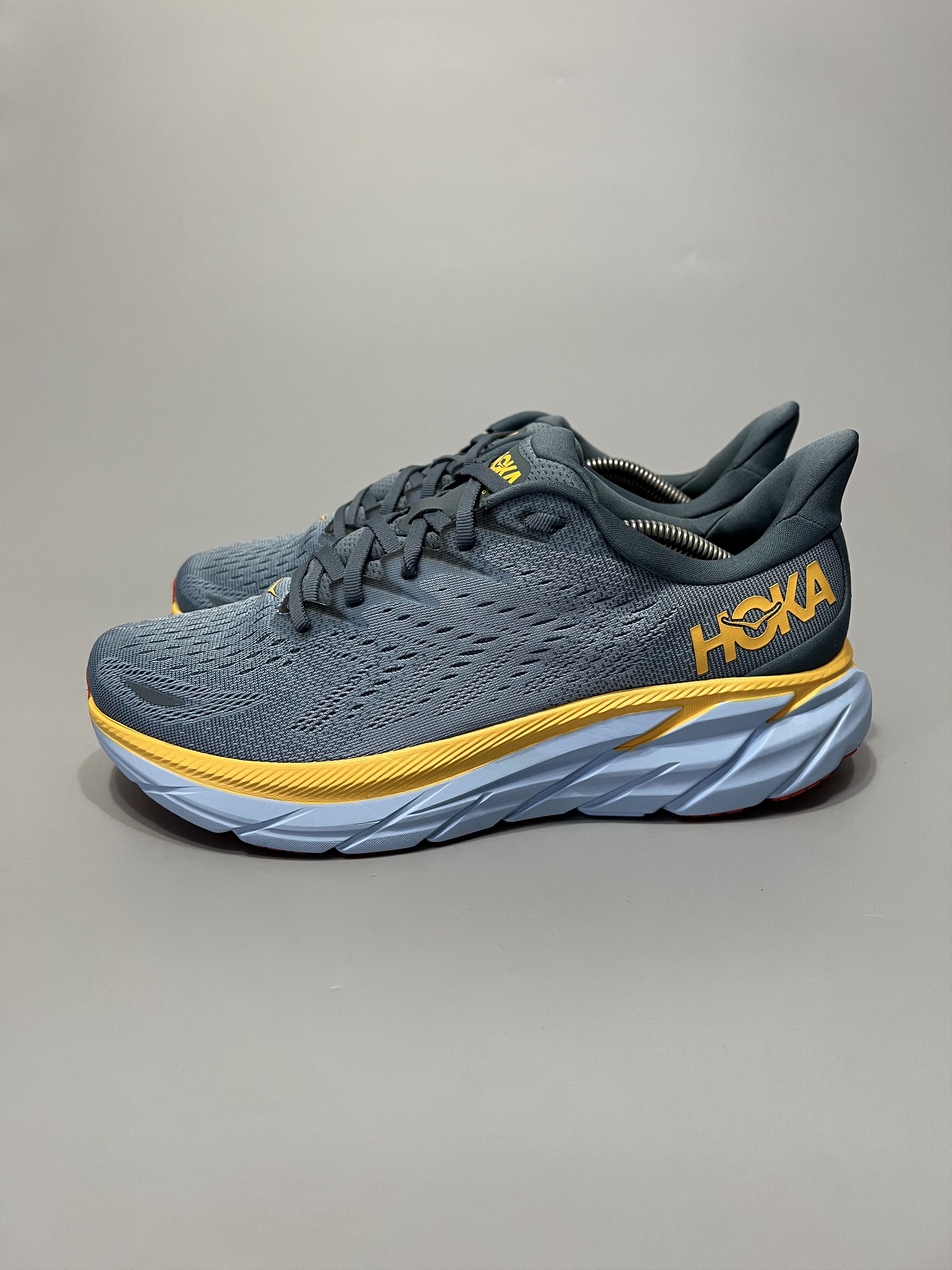 Hoka 10D Hoka One One Clifton 8 Running Shoes Walking Gym Size US 10 / EU 43 - 1 Thumbnail