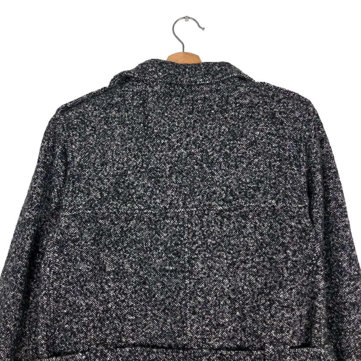 agnes b. Rich Black Wool Long Fly Coats Jacket Agnes B. Belted Japan Size US M / EU 48-50 / 2 - 10 Thumbnail