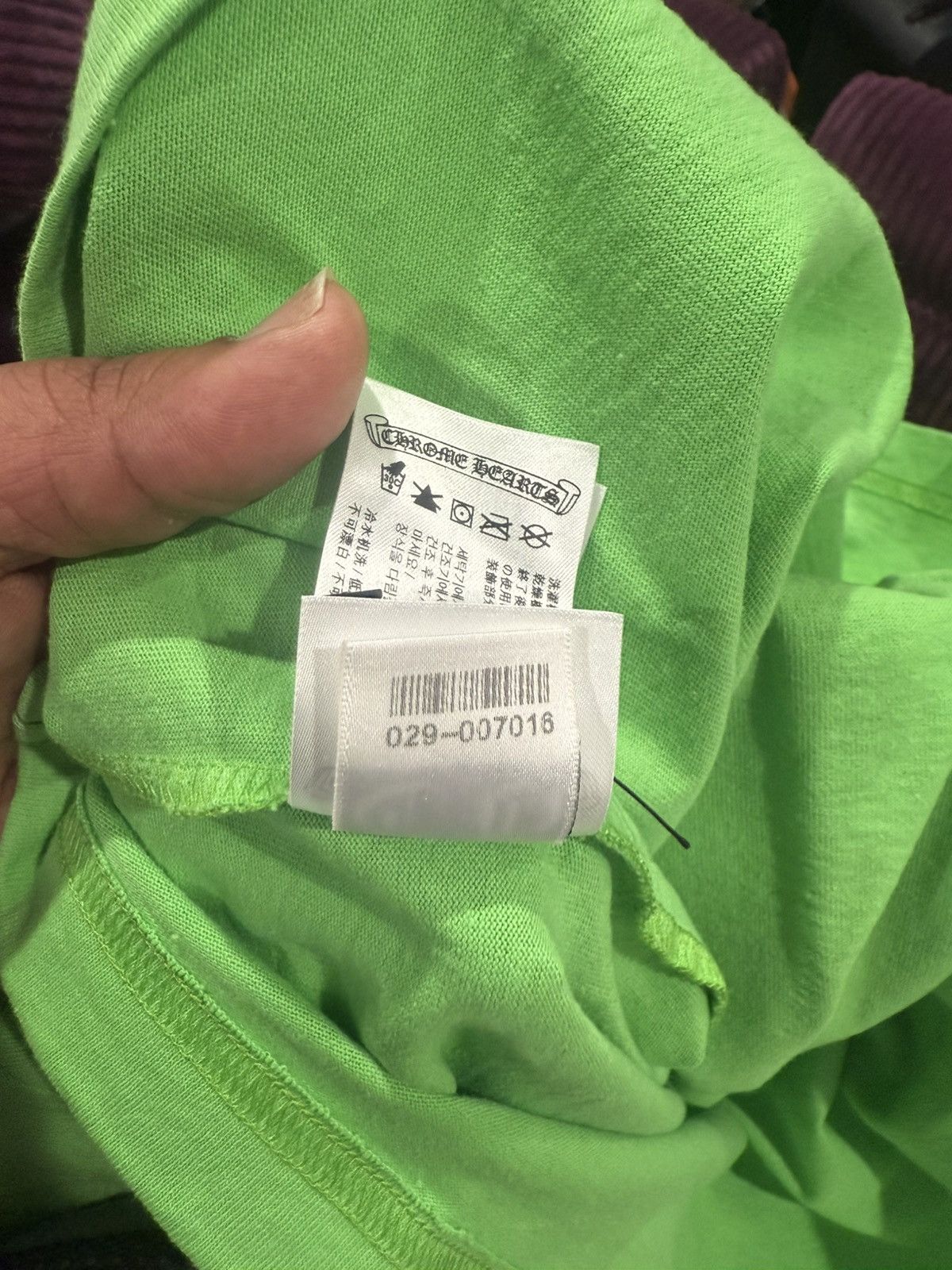 Chrome Hearts Chrome Heart Matty Boy Green SS Sex Shirt Size US XL / EU 56 / 4 - 5 Thumbnail