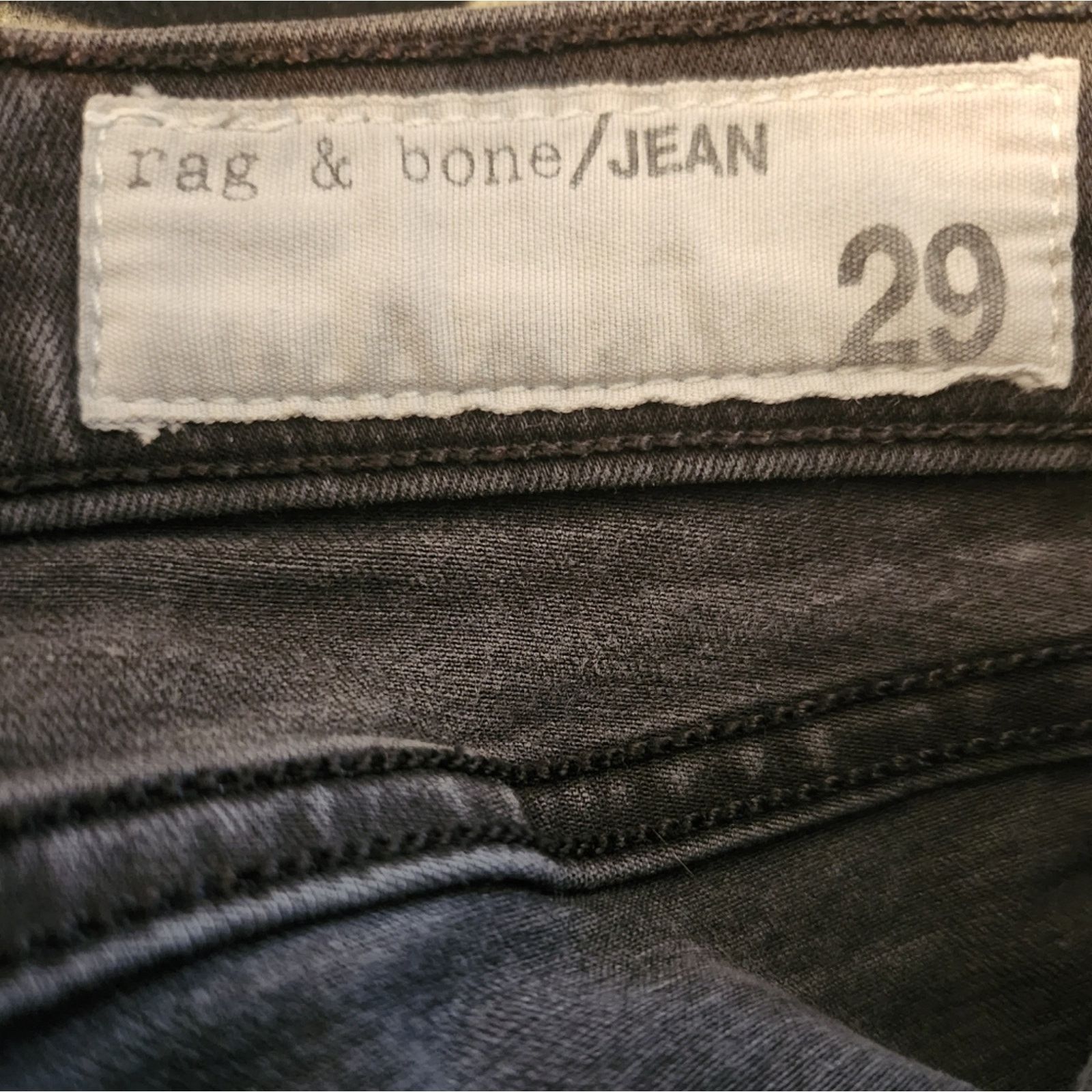 Rag & Bone Rag & Bone High Rise Legging in Washed black 29 Size 29" - 9 Thumbnail
