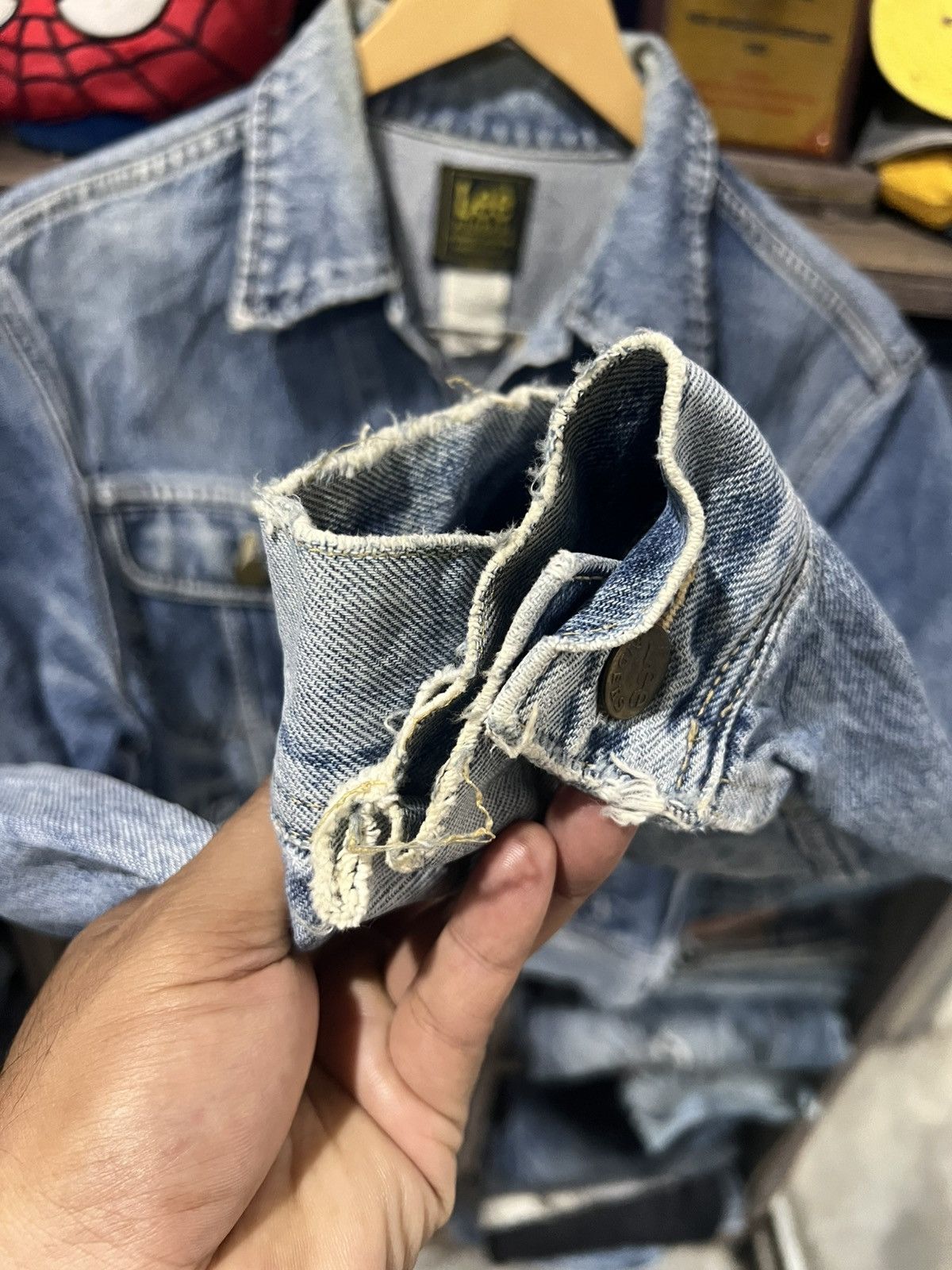 Lee 🔥Vintage Lee Riders x Edwin Denim Trucker Size US S / EU 44-46 / 1 - 12 Thumbnail