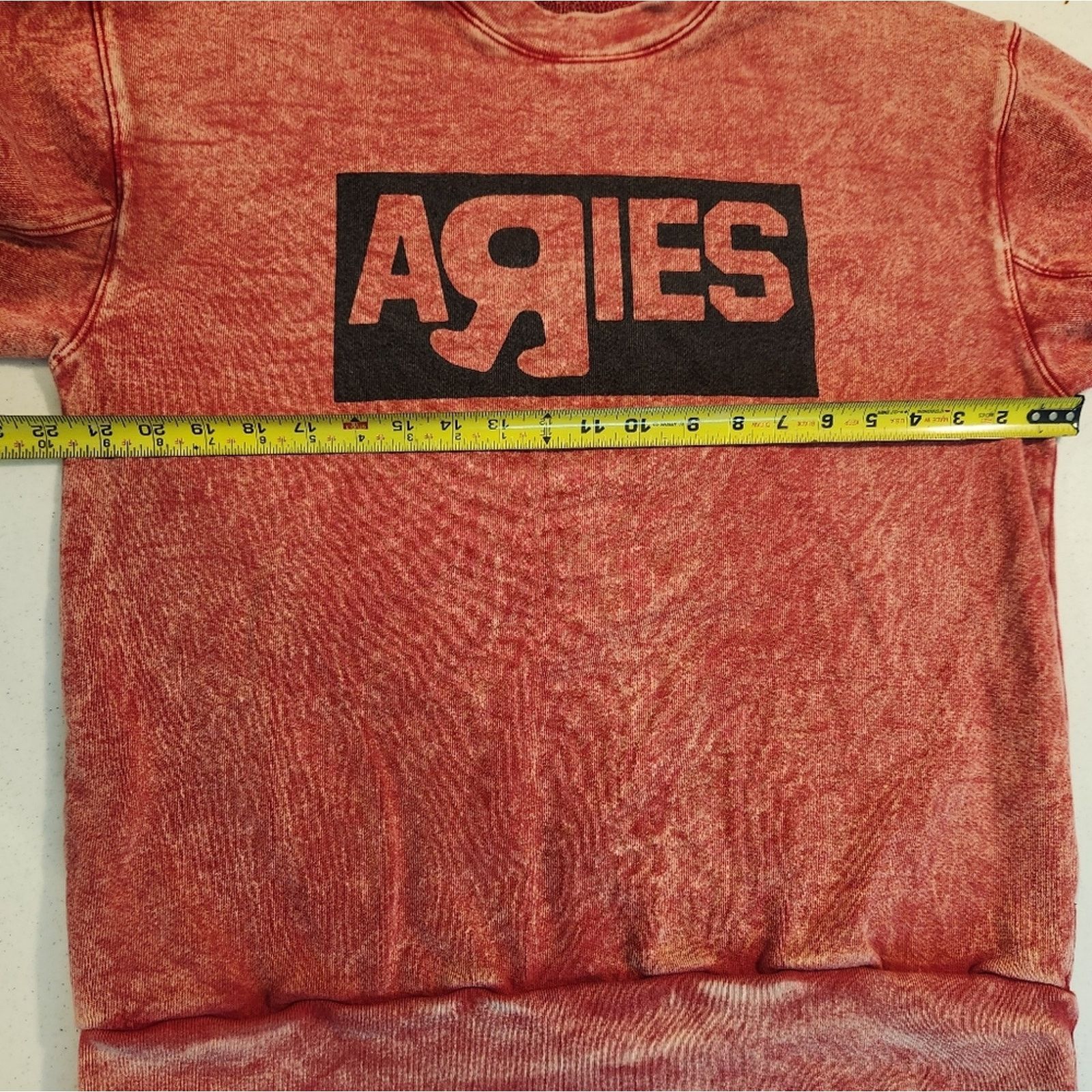 Vans Vans Vault x Aries sweatshirt men’s size M red. Size US M / EU 48-50 / 2 - 8 Thumbnail