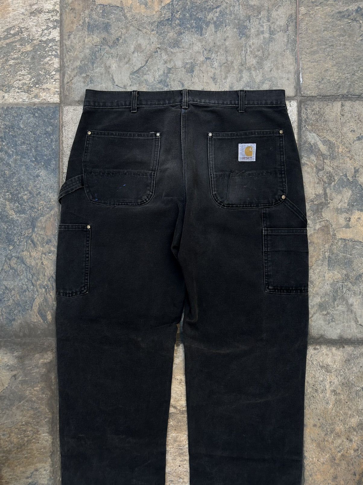 Carhartt × Vintage Vintage Carhartt Double Knee Big Logo Distressed Size US 34 / EU 50 - 5 Thumbnail