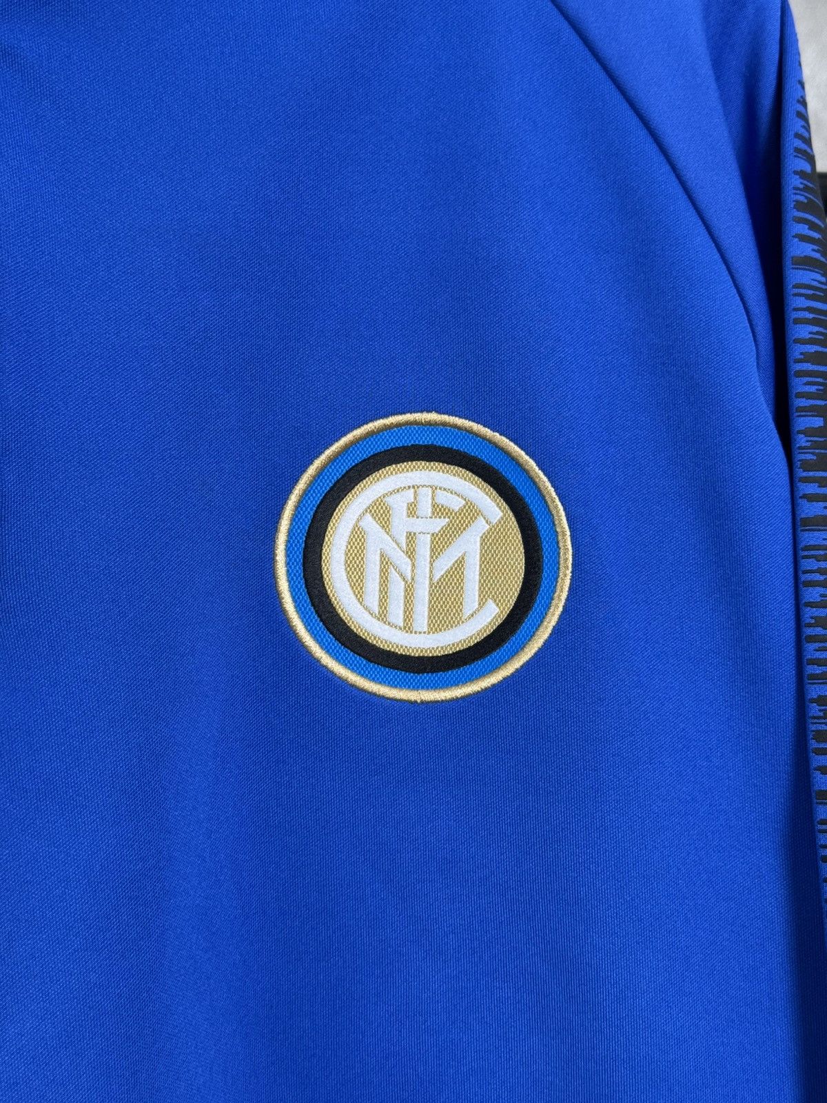 Nike Nike Inter Milan 2017-18 1/4 Zip Drill Top long sleeve Size US XL / EU 56 / 4 - 3 Thumbnail