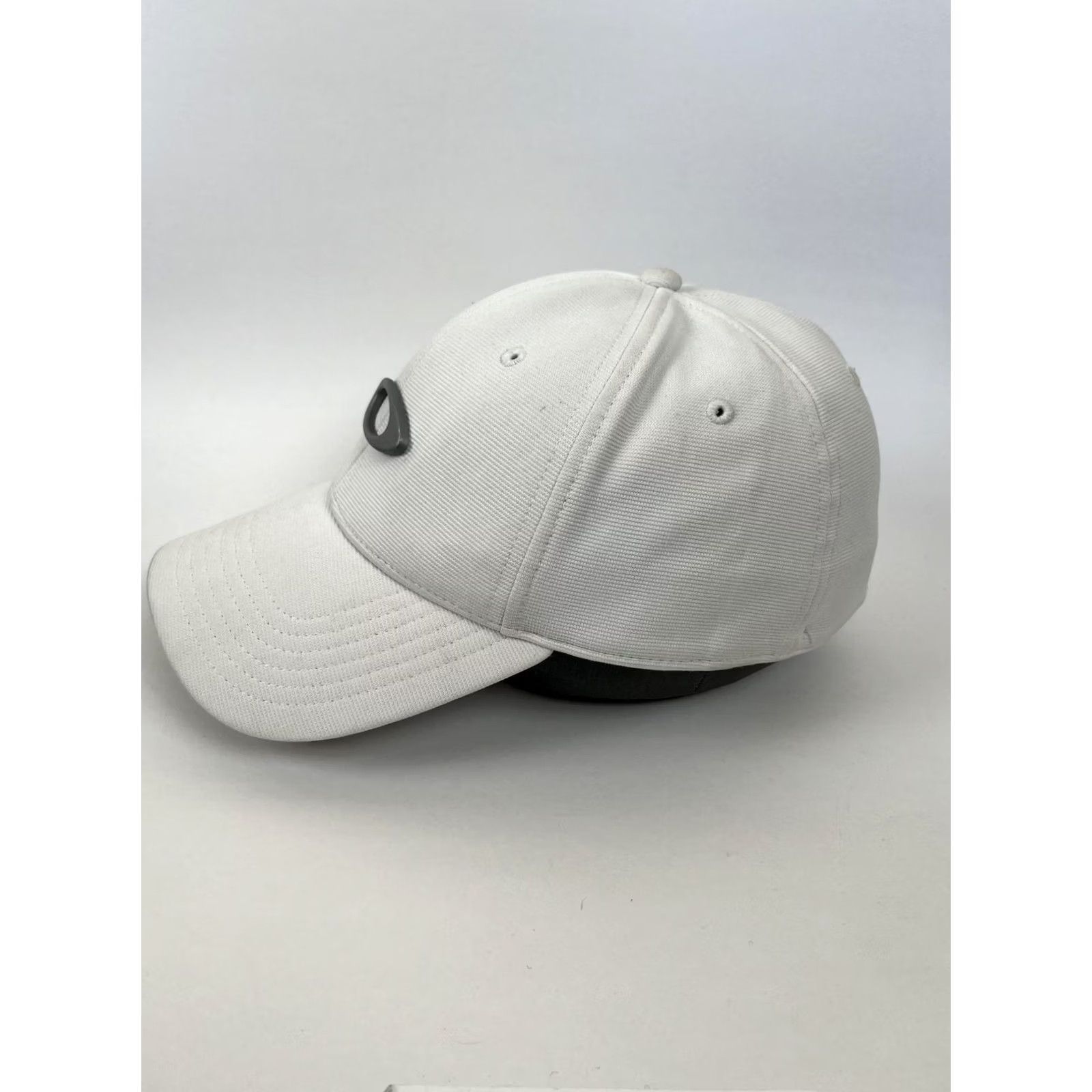 Oakley Oakley Hat Cap Fitted Mens XL White Classic Low Flex Stretch Fit Baseball Y2K Size ONE SIZE - 3 Thumbnail
