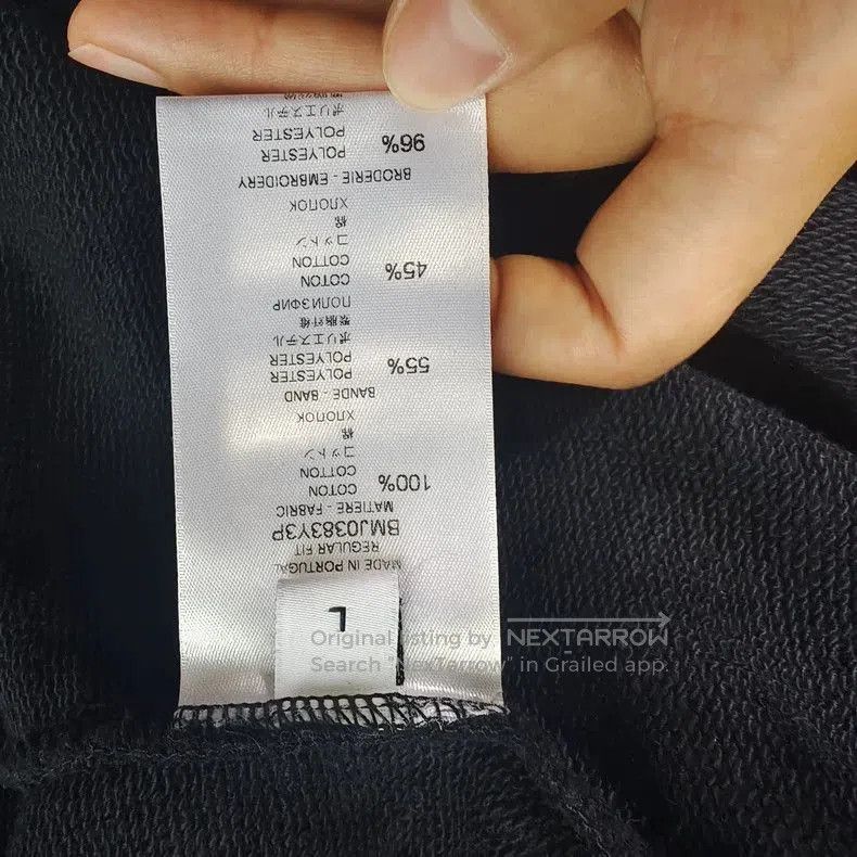 Givenchy Givenchy Black Logo Sweatshirt . Size US L / EU 52-54 / 3 - 5 Thumbnail