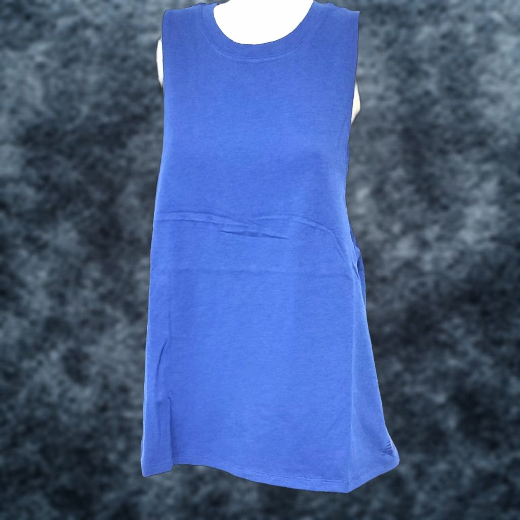 New Balance VINTAGE New Balance Relentless Tank Top athletic shirt Shirt Womens MIB WT01180 Royal Blue 60% cotton / 40% polyester XS? Size S / US 4 / IT 40 - 1 Thumbnail