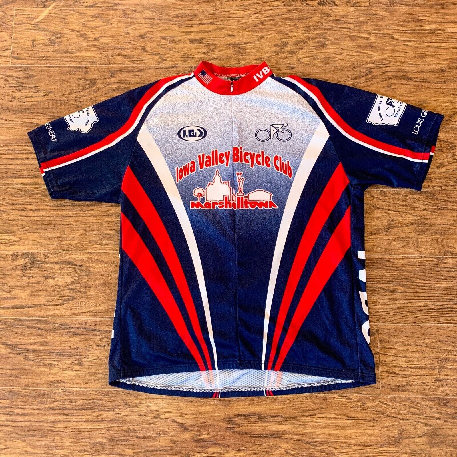 Other Louis Garneau Iowa Valley Bicycle Club Team Cycling Jersey Size US XL / EU 56 / 4 - 1 Thumbnail