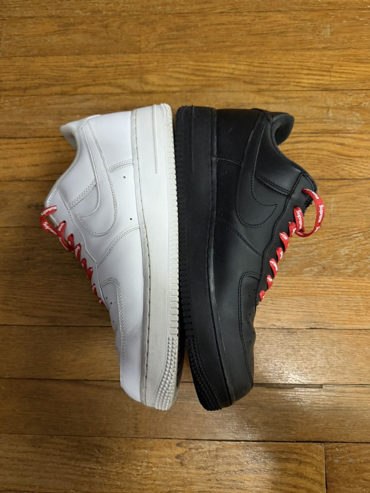 Nike × Supreme B&W Supreme Af1 Size US 10.5 / EU 43-44 - 4 Thumbnail