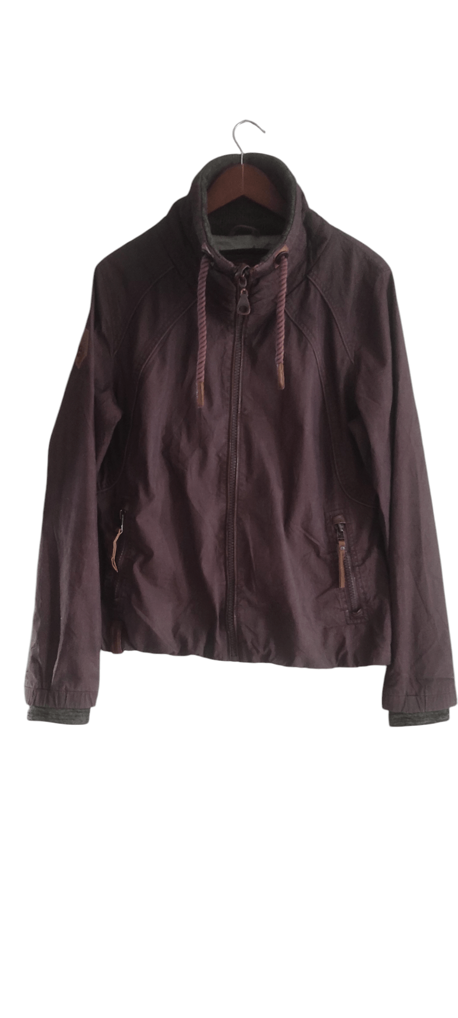 Naketano Naketano Brave New World Womens Full Zip Hooded Jacket Size L / US 10 / IT 46 - 1 Thumbnail