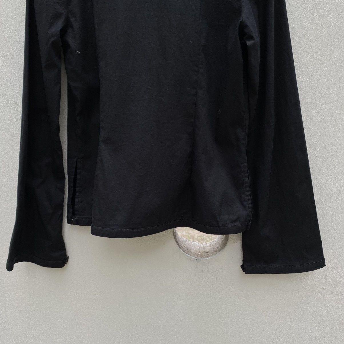 Cop Copine COP. COPINE Black Zip-Collar Blouse Size XS / US 0-2 / IT 36-38 - 15 Thumbnail
