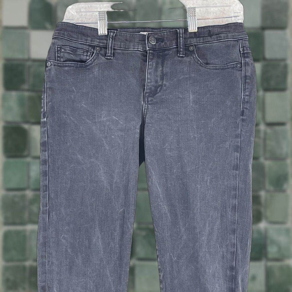 Madewell Madewell Jeans Womens Size 30 Black Denim Mid-Rise Skinny Regular 5-Pocket Stretch Casual Pants Size 30" / US 8 / IT 44 - 1 Thumbnail