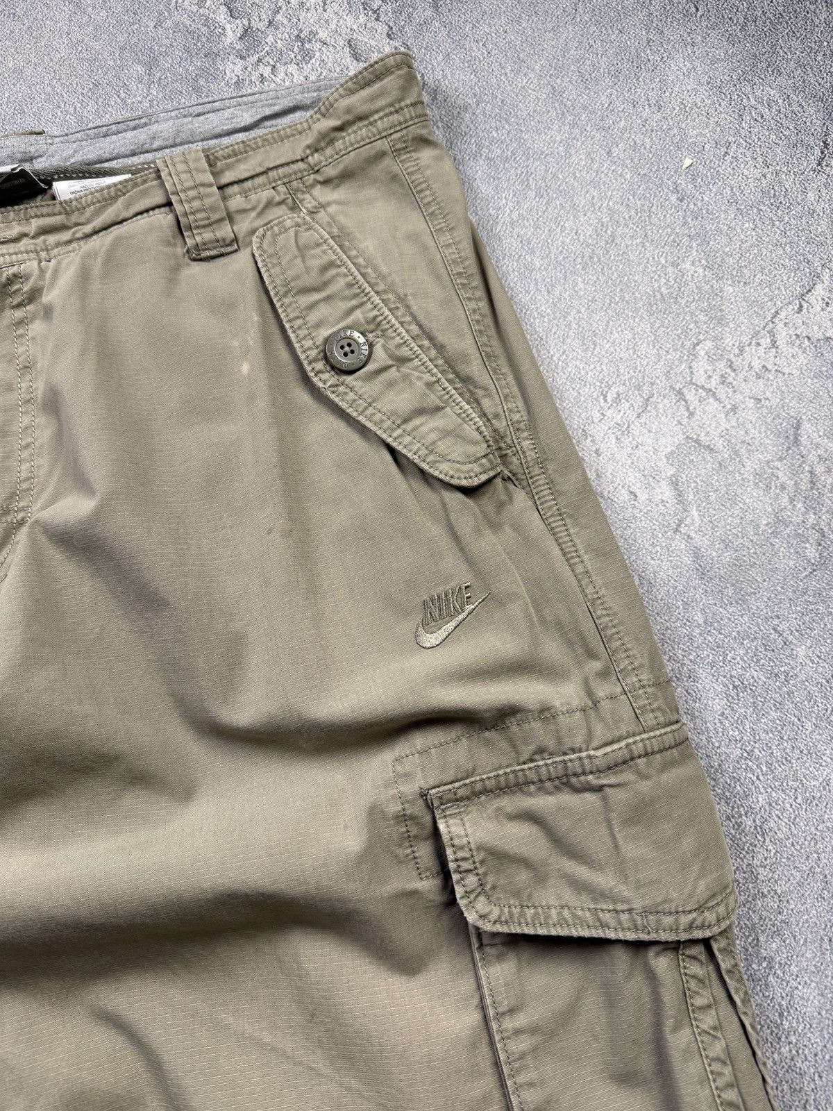 Nike Vintage Nike Cargo Pants Y2K Style Drill Baggy Fit Size US 36 / EU 52 - 3 Thumbnail