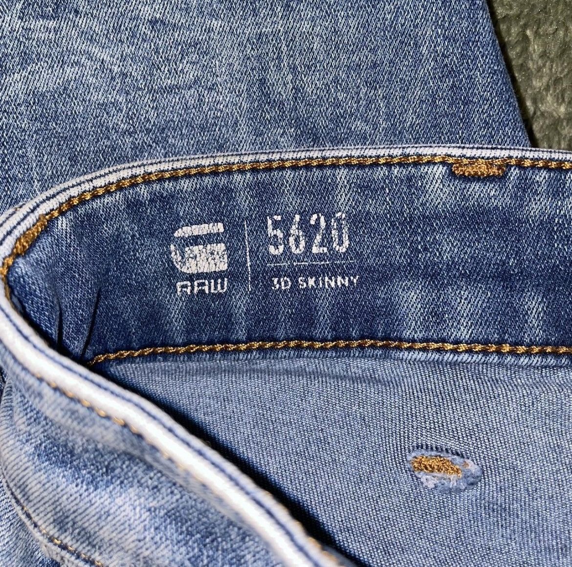 G-Star G-Star Raw 5620 3D Skinny Jeans Size US 30 / EU 46 - 4 Thumbnail