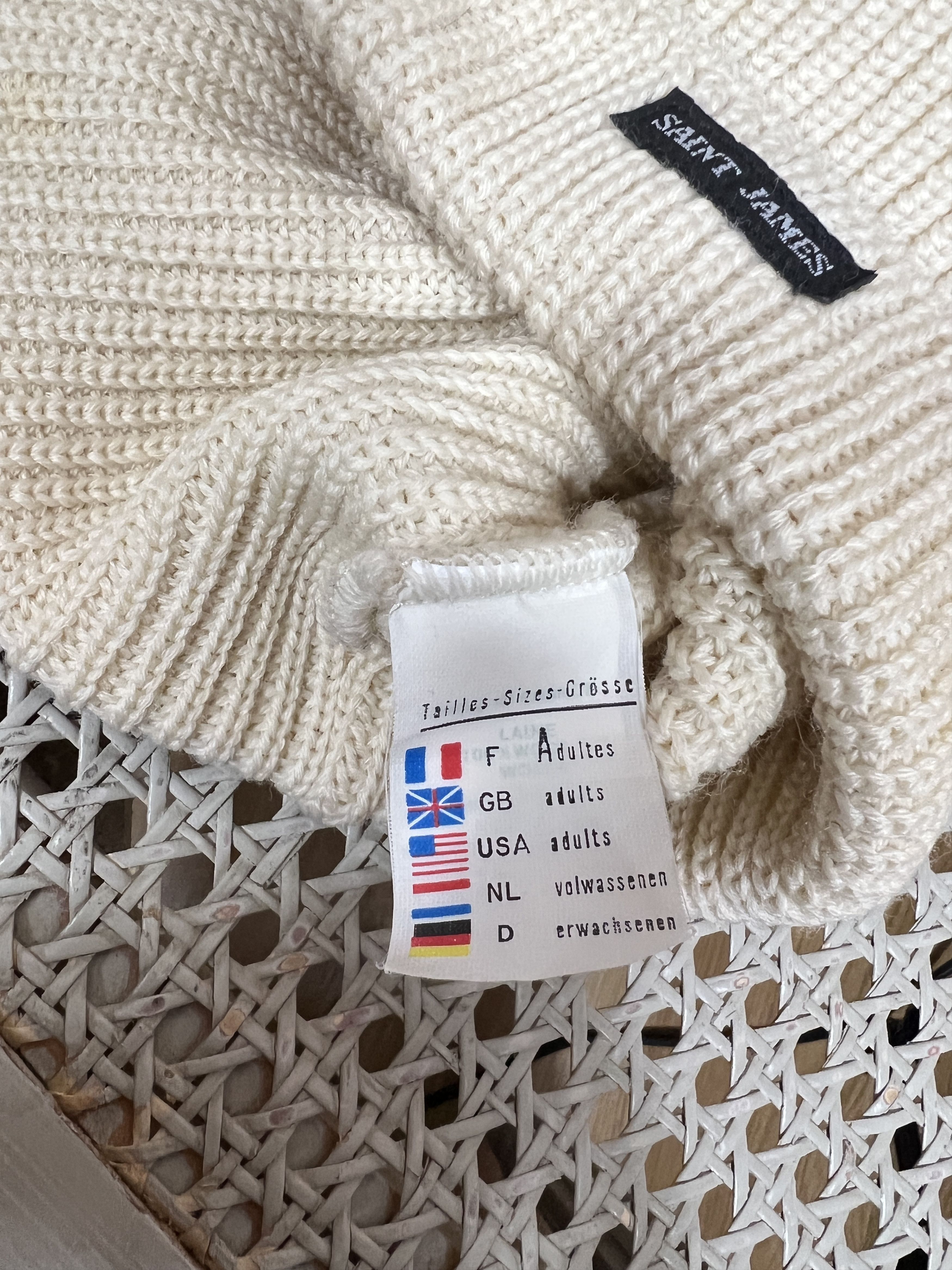 Vintage SAINT JAMES BEANIE WOOL Size ONE SIZE - 7 Thumbnail