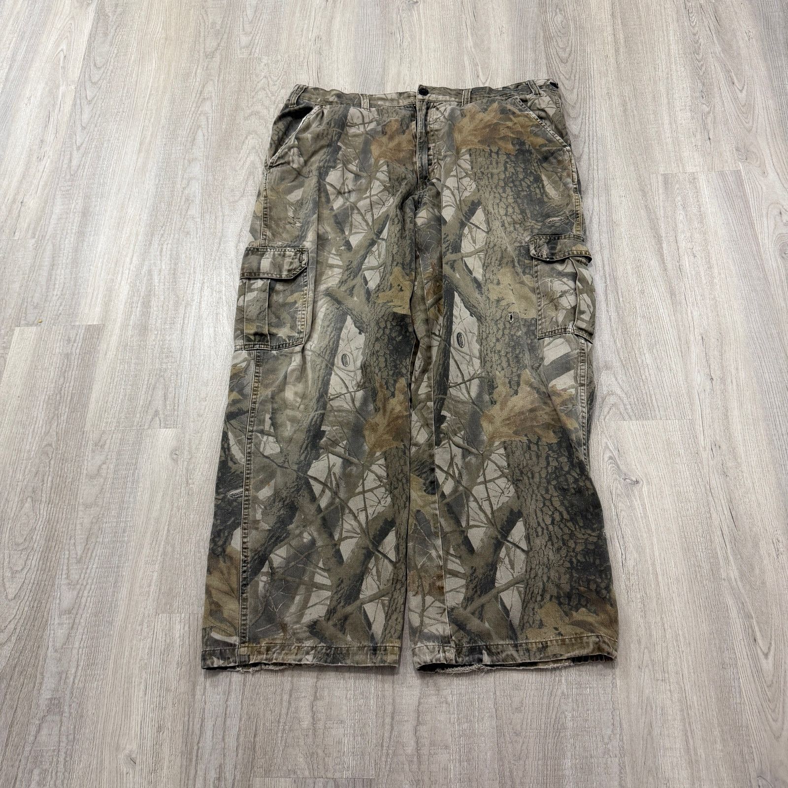 Vintage Vintage Outfitters Ridge Camo Cargo Pants XL (36x30) Hunting Size US 36 / EU 52 - 1 Thumbnail
