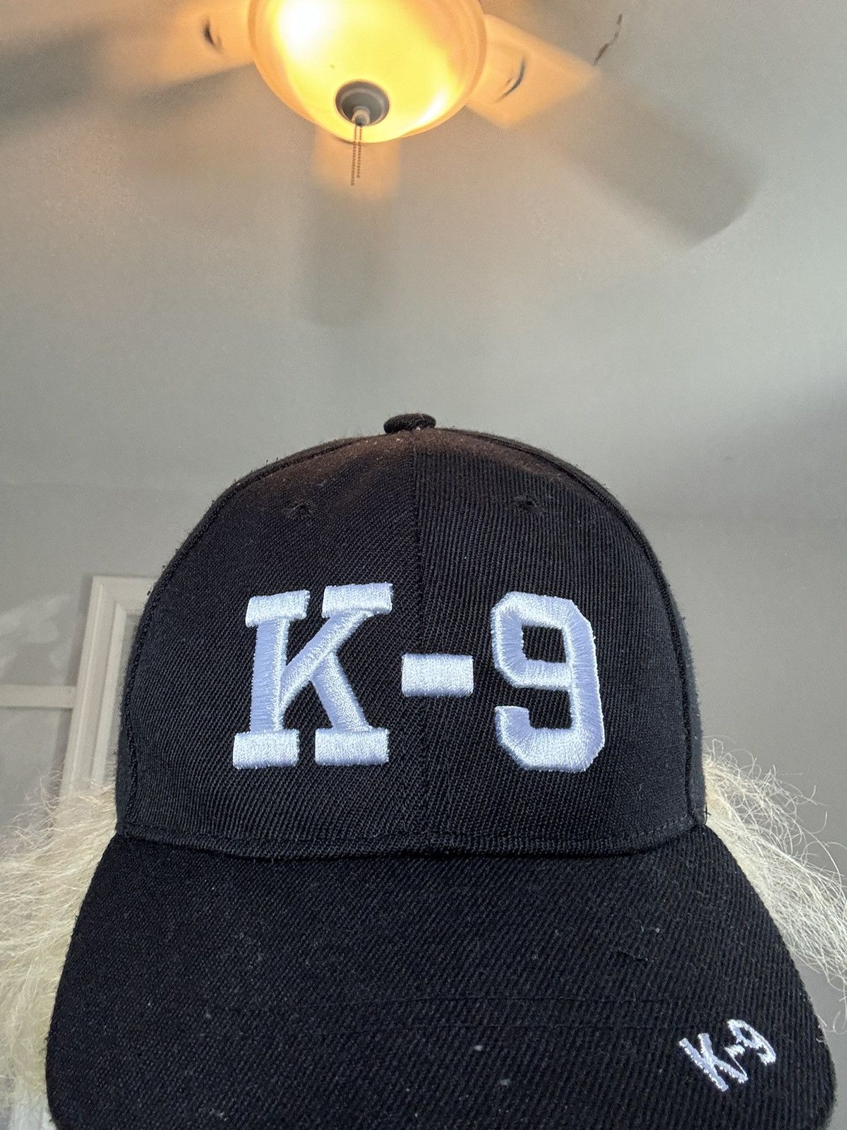 Japanese Brand K-9 Black Service Dog Hat Police Cop Swat Size ONE SIZE - 5 Thumbnail