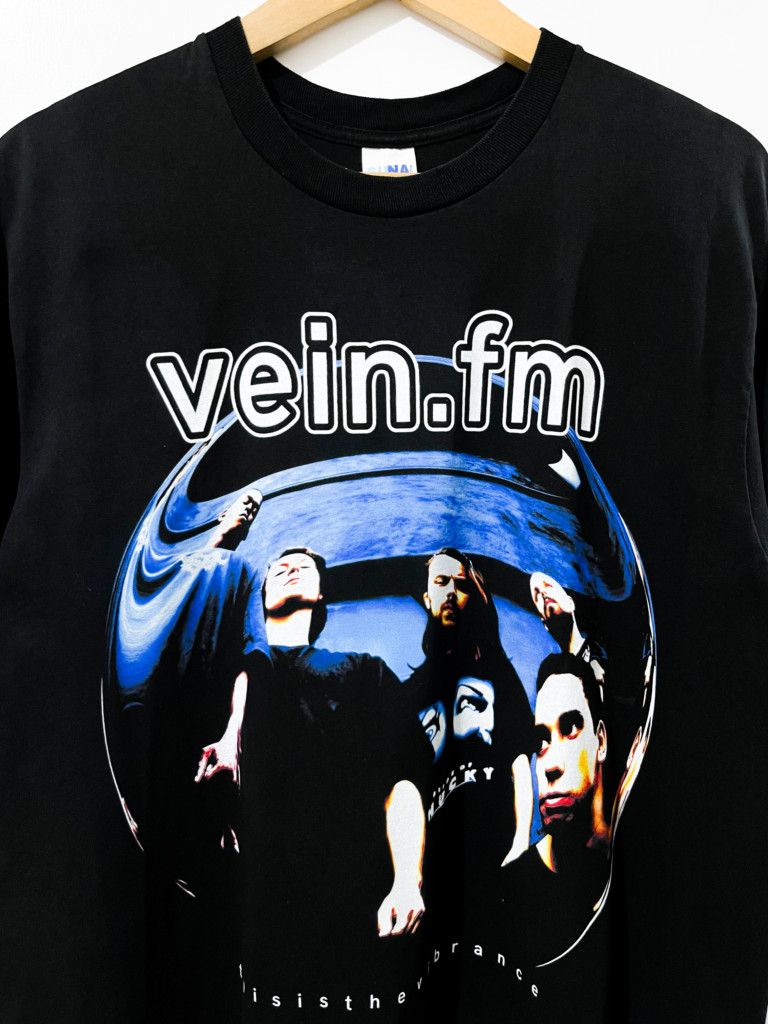 Vintage Vein fm Band Tshirt Size US XL / EU 56 / 4 - 2 Thumbnail