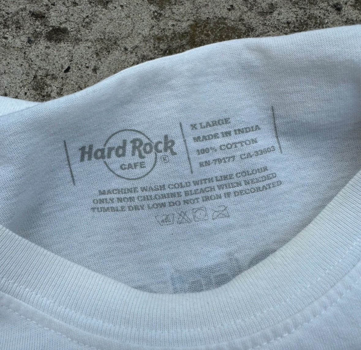 Hard Rock Cafe VTG Japanese Style Hard Rock Cafe Washington,D.C T-shirts Size US XL / EU 56 / 4 - 6 Thumbnail