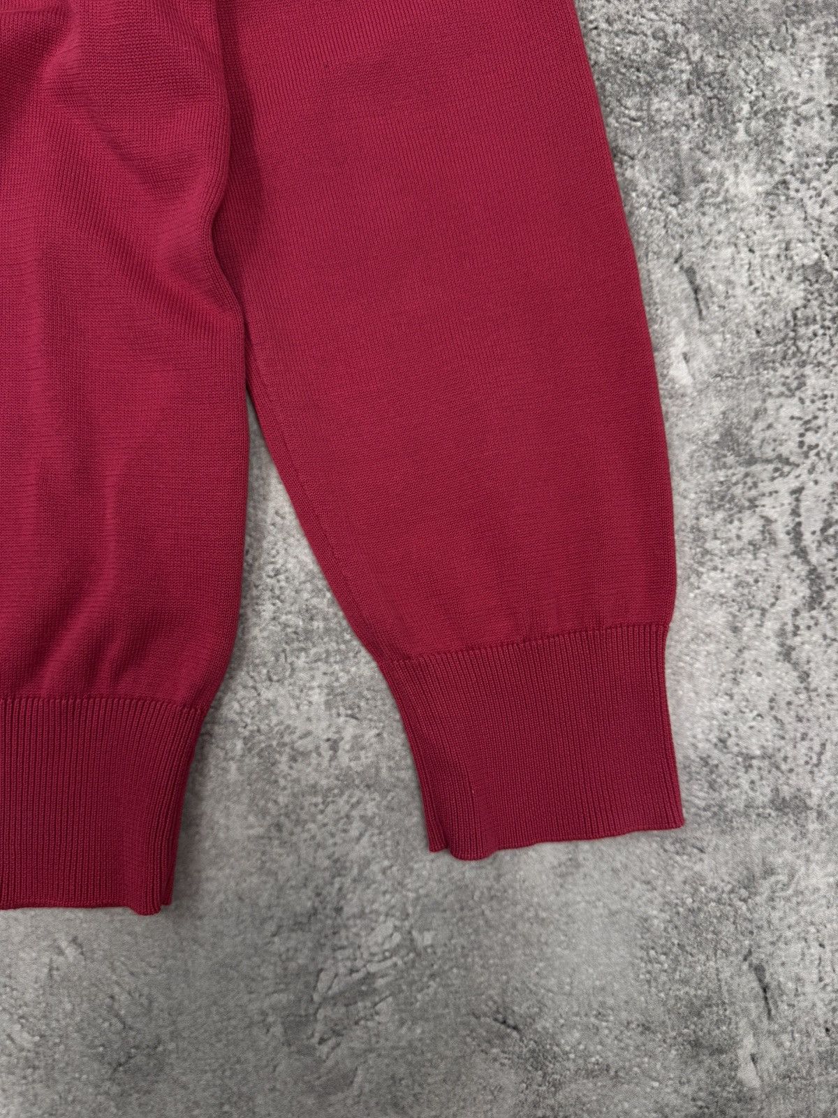 Armani Armani Jeans Women Crewneck Sweater Dark Pink Size L Size L / US 10 / IT 46 - 6 Thumbnail