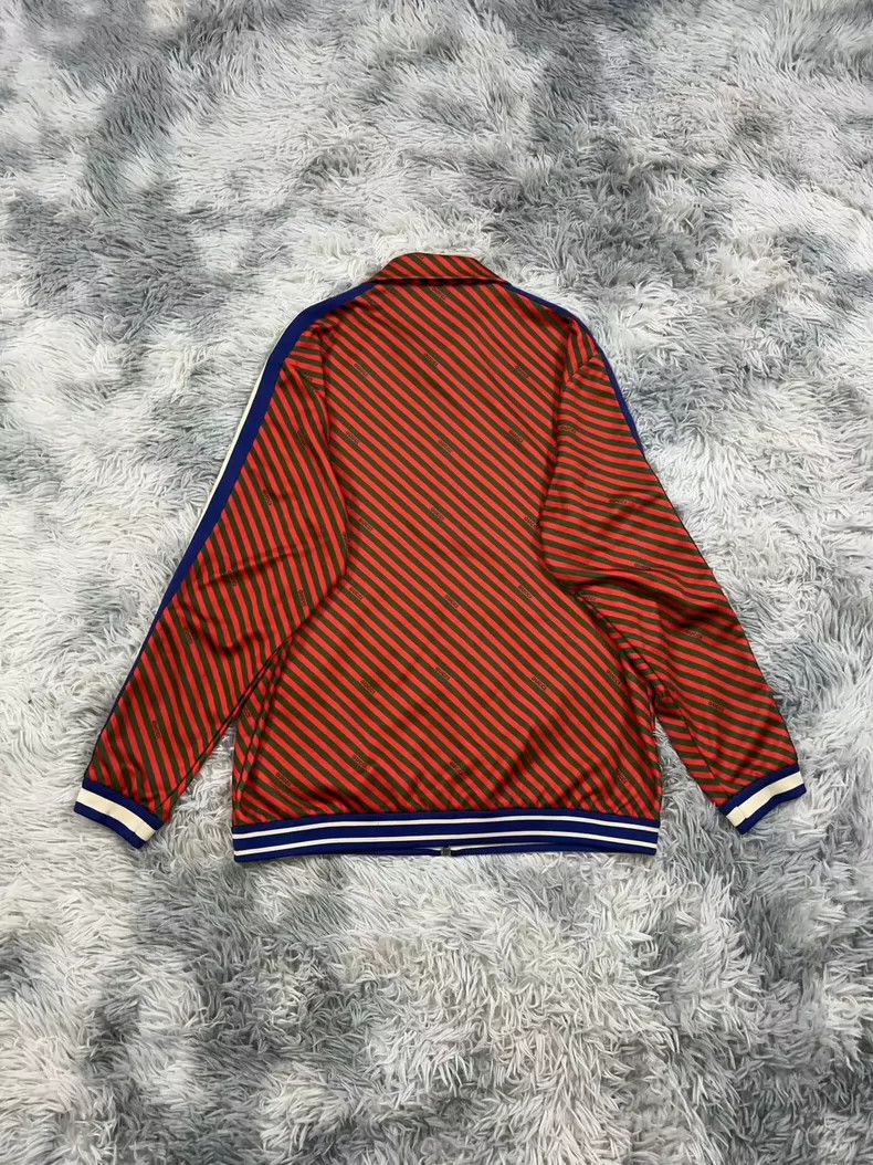 Gucci Gucci Striped full-printed logo jacket Size US S / EU 44-46 / 1 - 2 Thumbnail