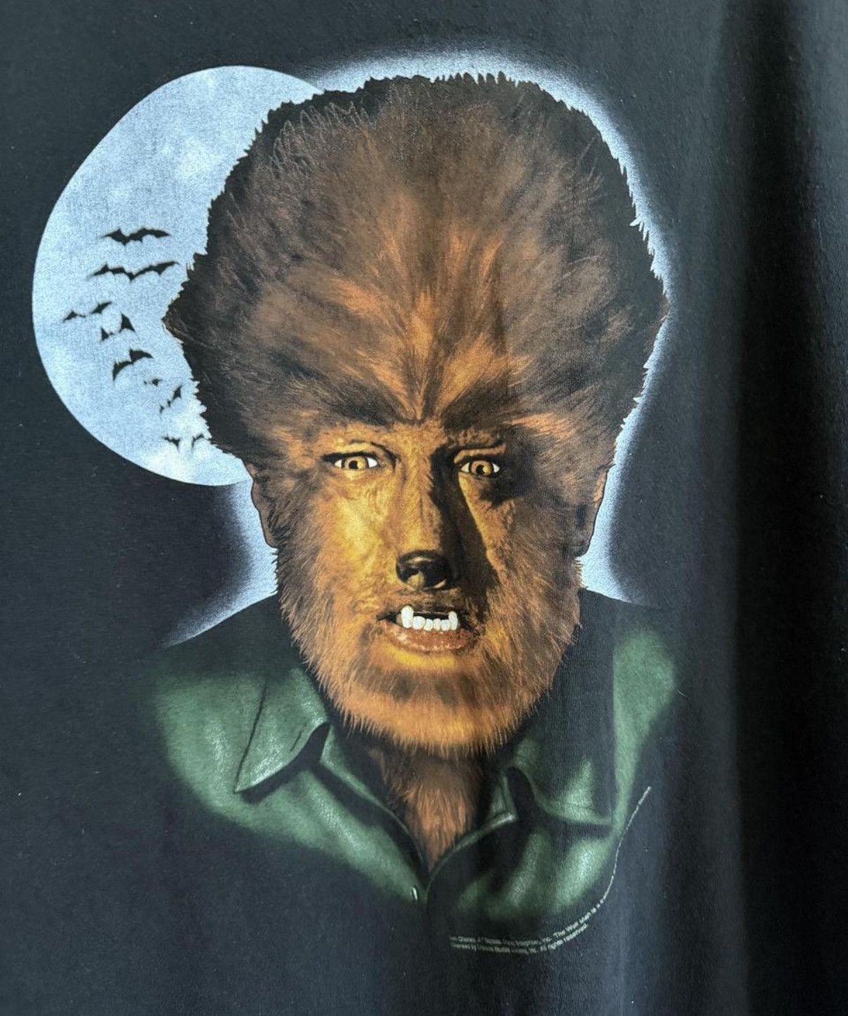 Other Vintage Y2K The Wolf Man Movie Tee Size US XL / EU 56 / 4 - 2 Thumbnail