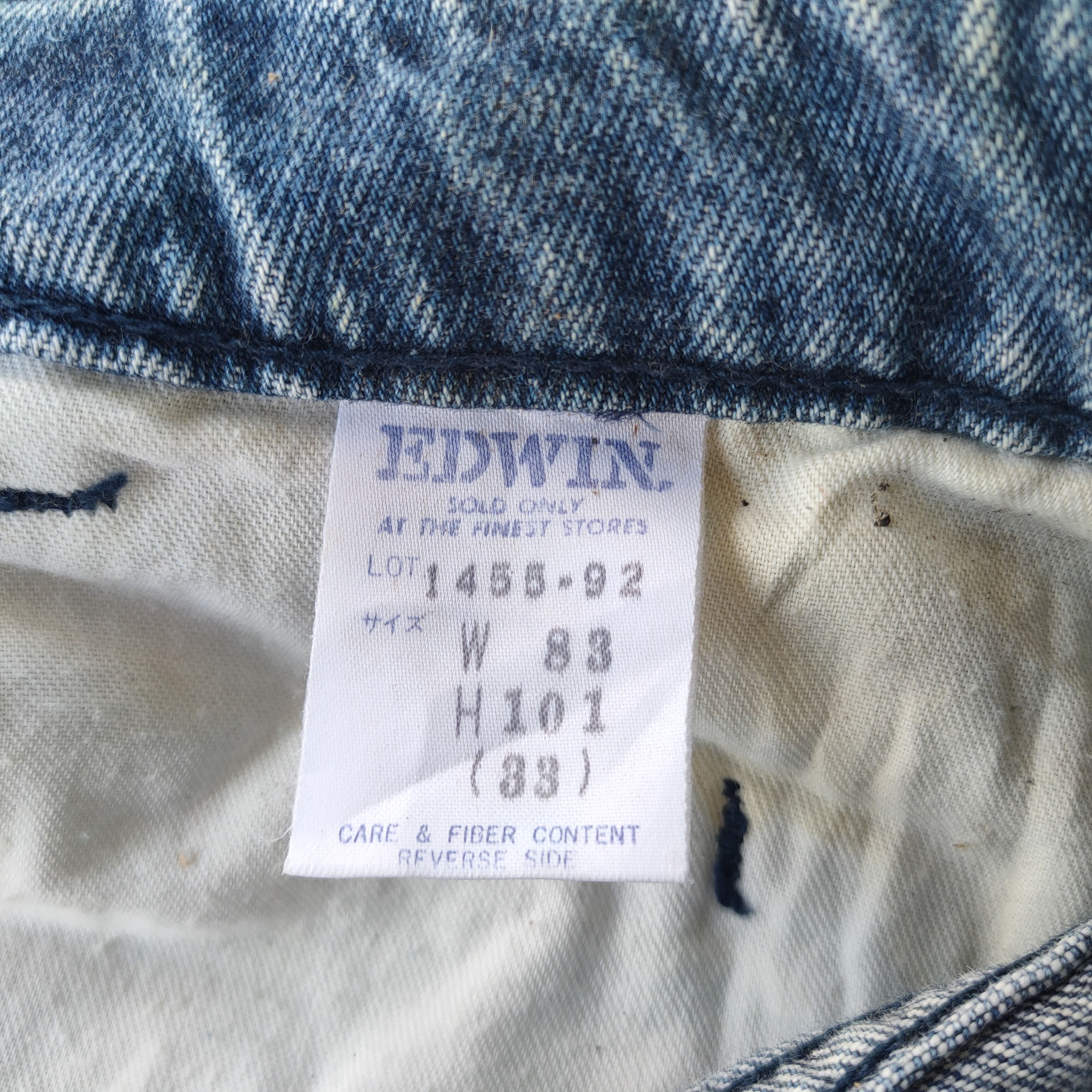 Edwin VINTAGE EDWIN FADED JEANS DENIM PANTS Size US 30 / EU 46 - 14 Thumbnail