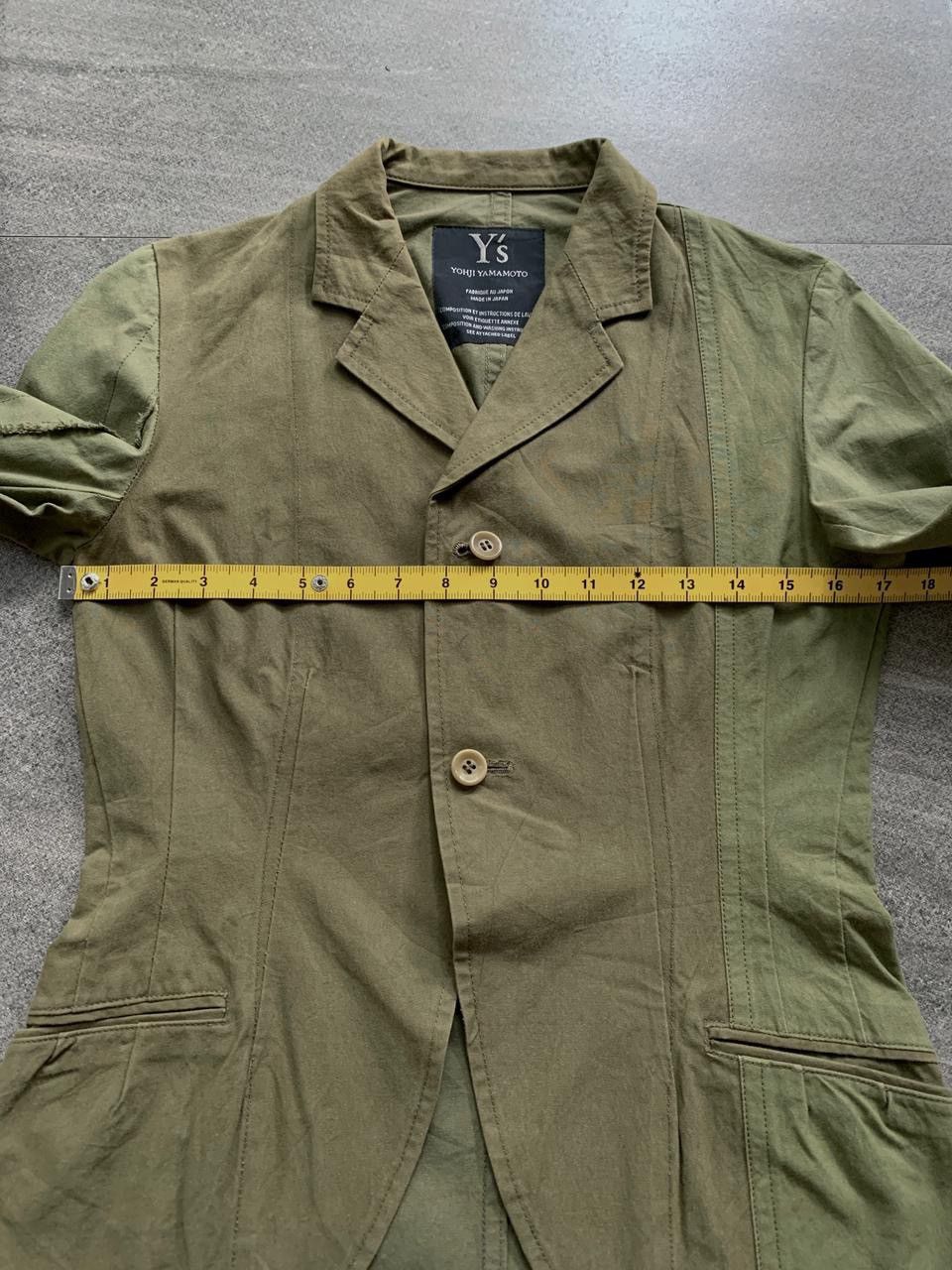 Yohji Yamamoto FREE TAX! Military Two Tone Jacket Size US XS / EU 42 / 0 - 11 Thumbnail