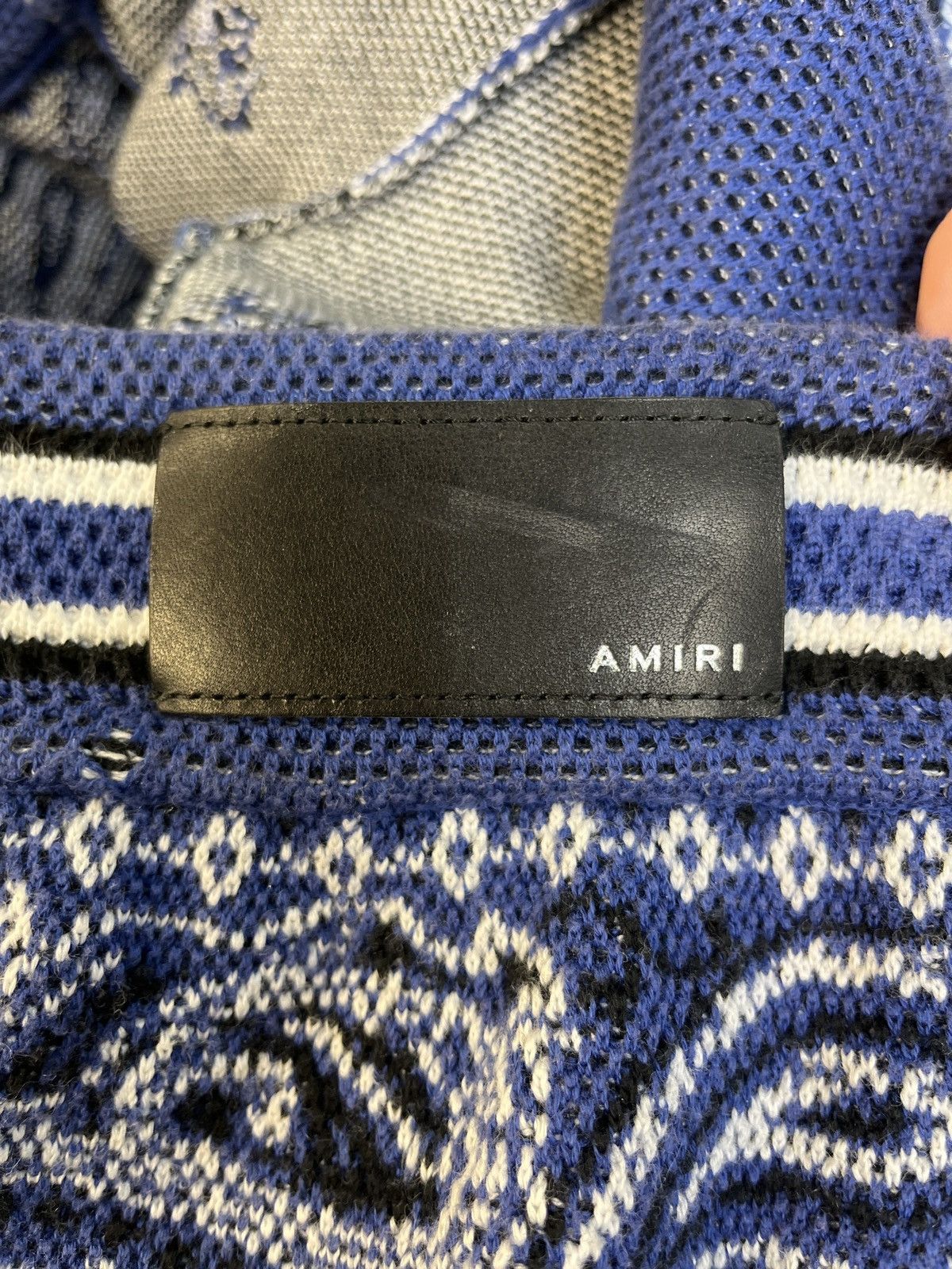 Amiri Amiri Bandana Shorts Blue 2XL Size US 38 / EU 54 - 4 Thumbnail