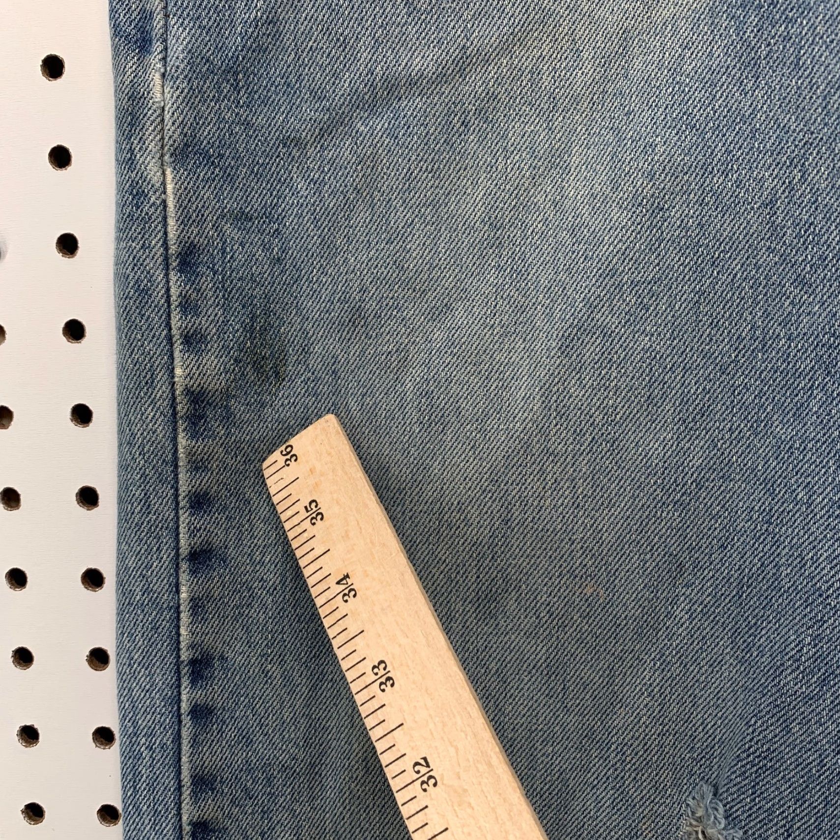 Levi's VINTAGE Levi's 505 Blue Denim Jeans Straight Leg Regular Fit 28x35 USA Mens Size US 28 / EU 44 - 6 Thumbnail