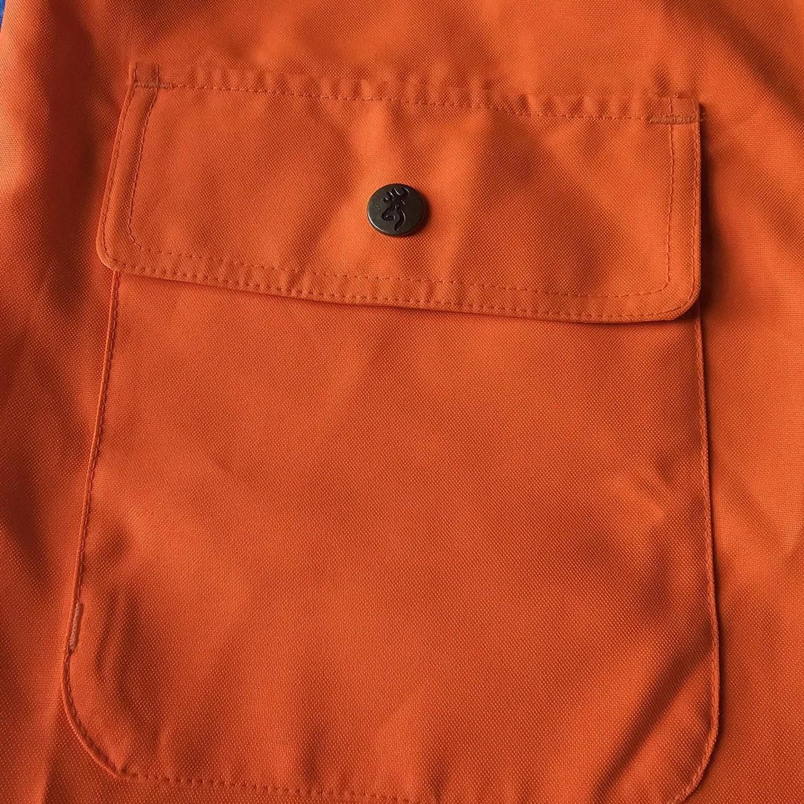 Designer Browning Safety Small Orange Hunting Vest Size US S / EU 44-46 / 1 - 3 Thumbnail