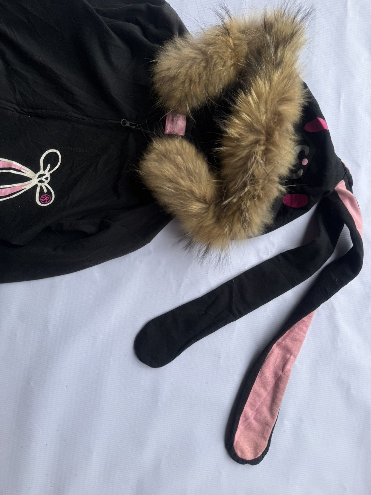 Hysteric Glamour Fur hoodie rabbit poem style ifsixwasnine lgb Size US S / EU 44-46 / 1 - 6 Thumbnail