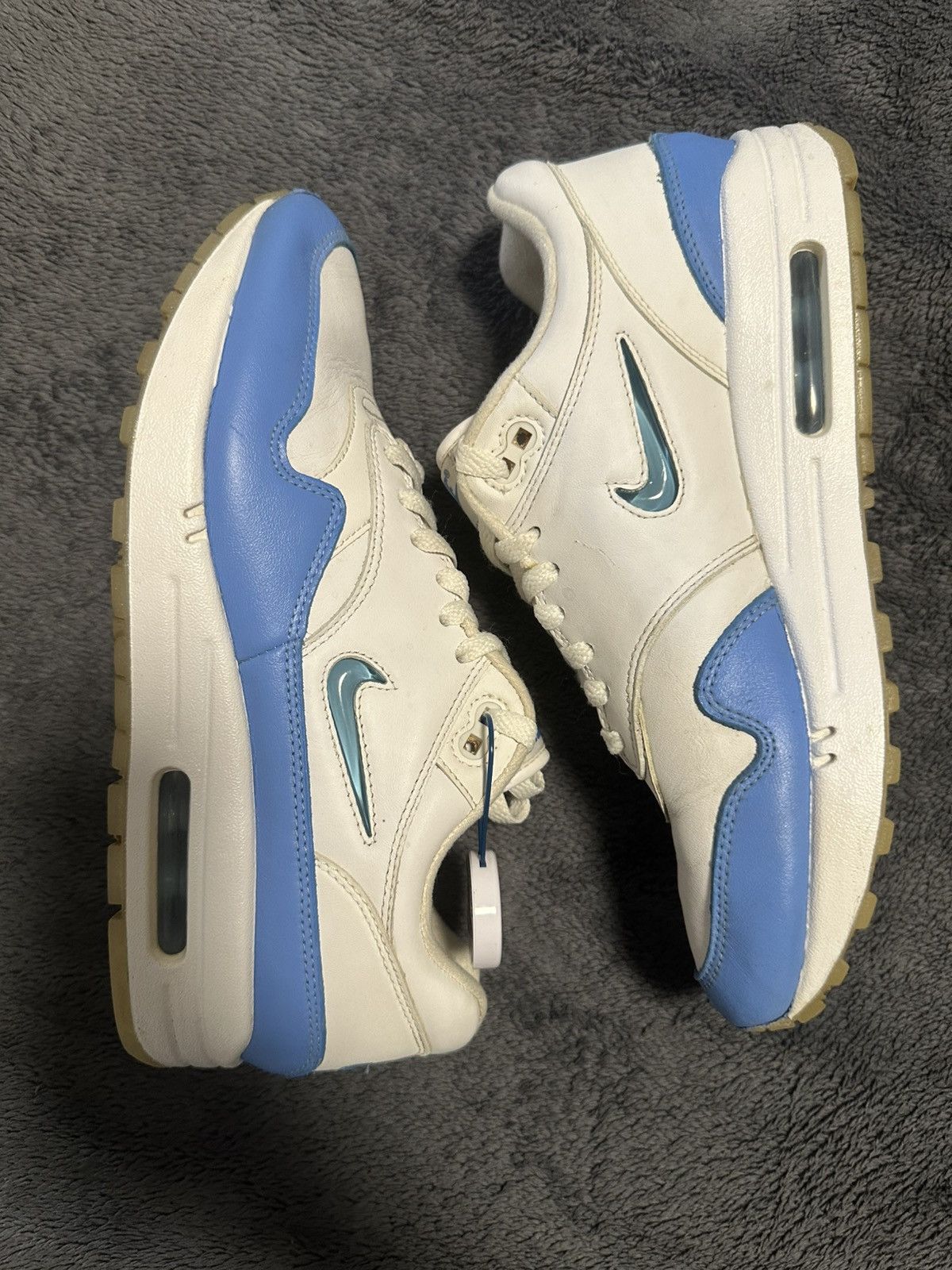 Jordan Brand × Nike × Vintage ‼️‼️MUST GO‼️‼️Air Max 1 Premium SC Jewel UNC M US8 Size US 8 / EU 41 - 2 Thumbnail