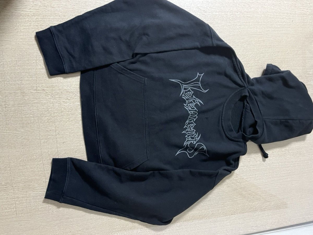 Vetements Vetements ss16 Reversible metal logo crop oversized hoodie Size US XS / EU 42 / 0 - 5 Thumbnail