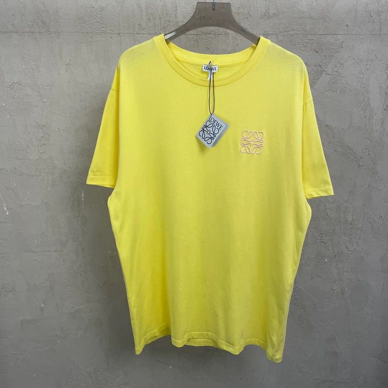 Loewe Loewe Yellow Logo Short Sleeve T-Shirt- DMC Size US M / EU 48-50 / 2 - 1 Thumbnail