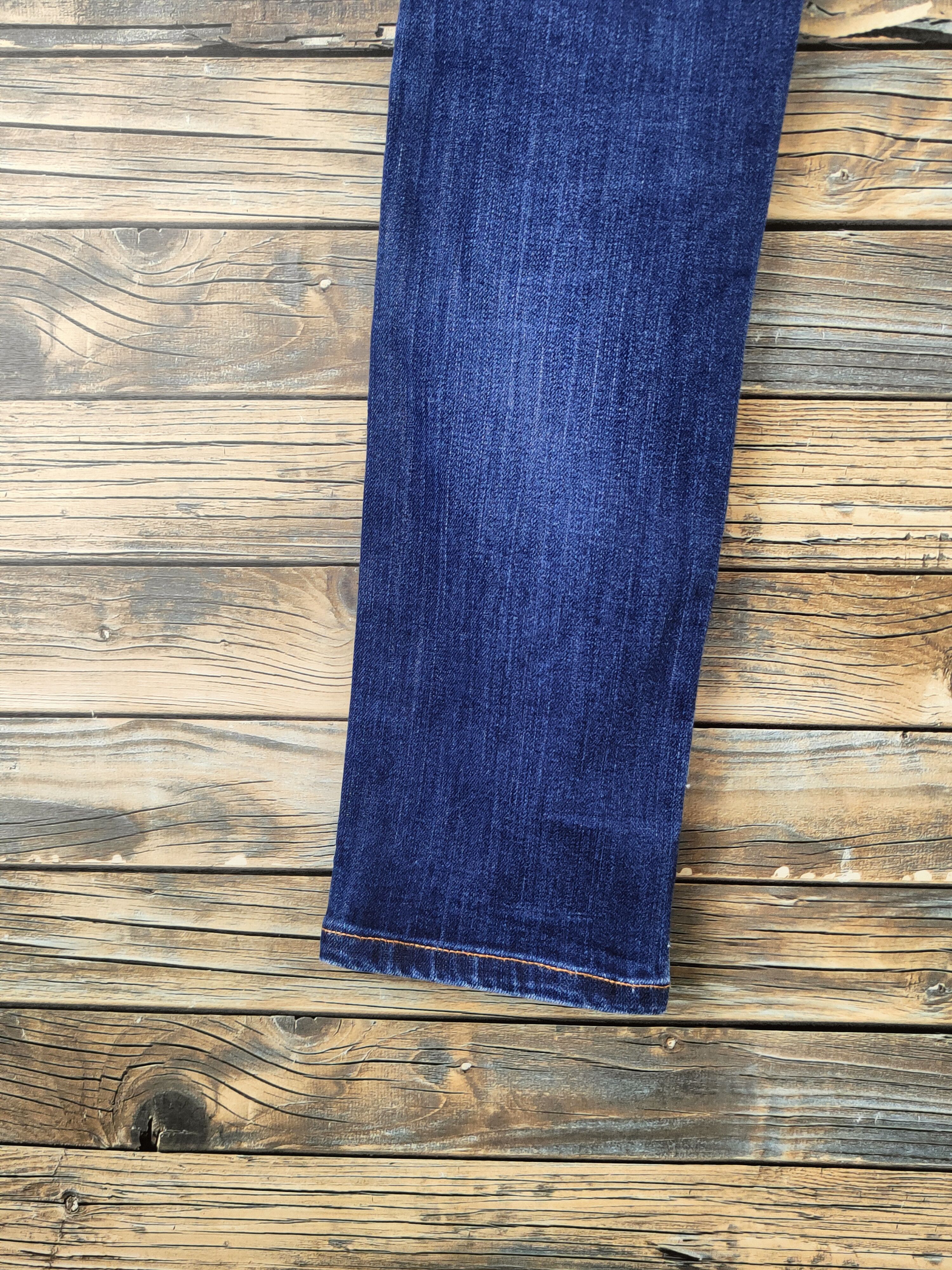 Ovadia & Sons Ovadia & Sons Blue Distressed Ripped Jeans #S2913 Size US 31 - 9 Thumbnail